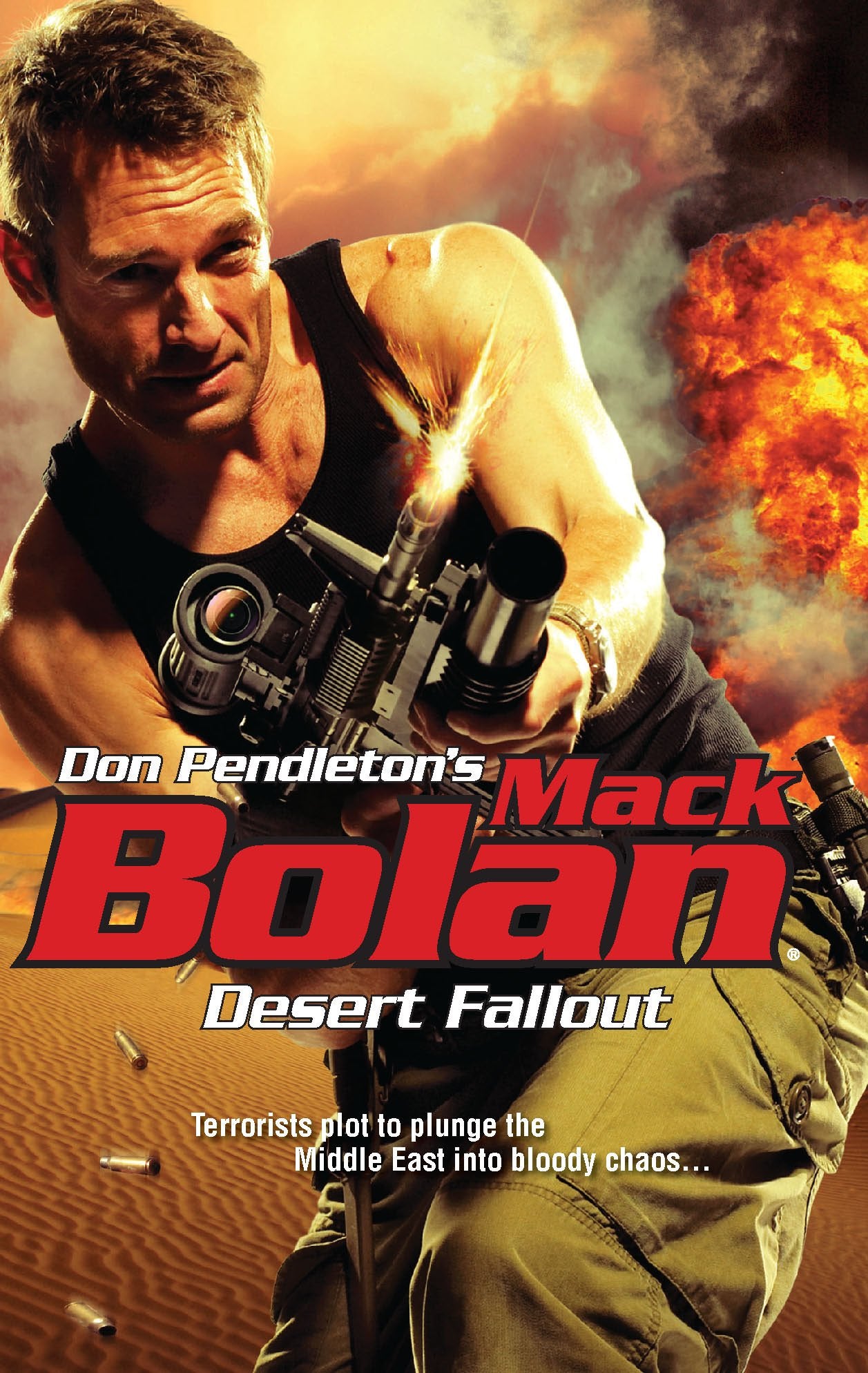 Desert Fallout (Mack Bolan)