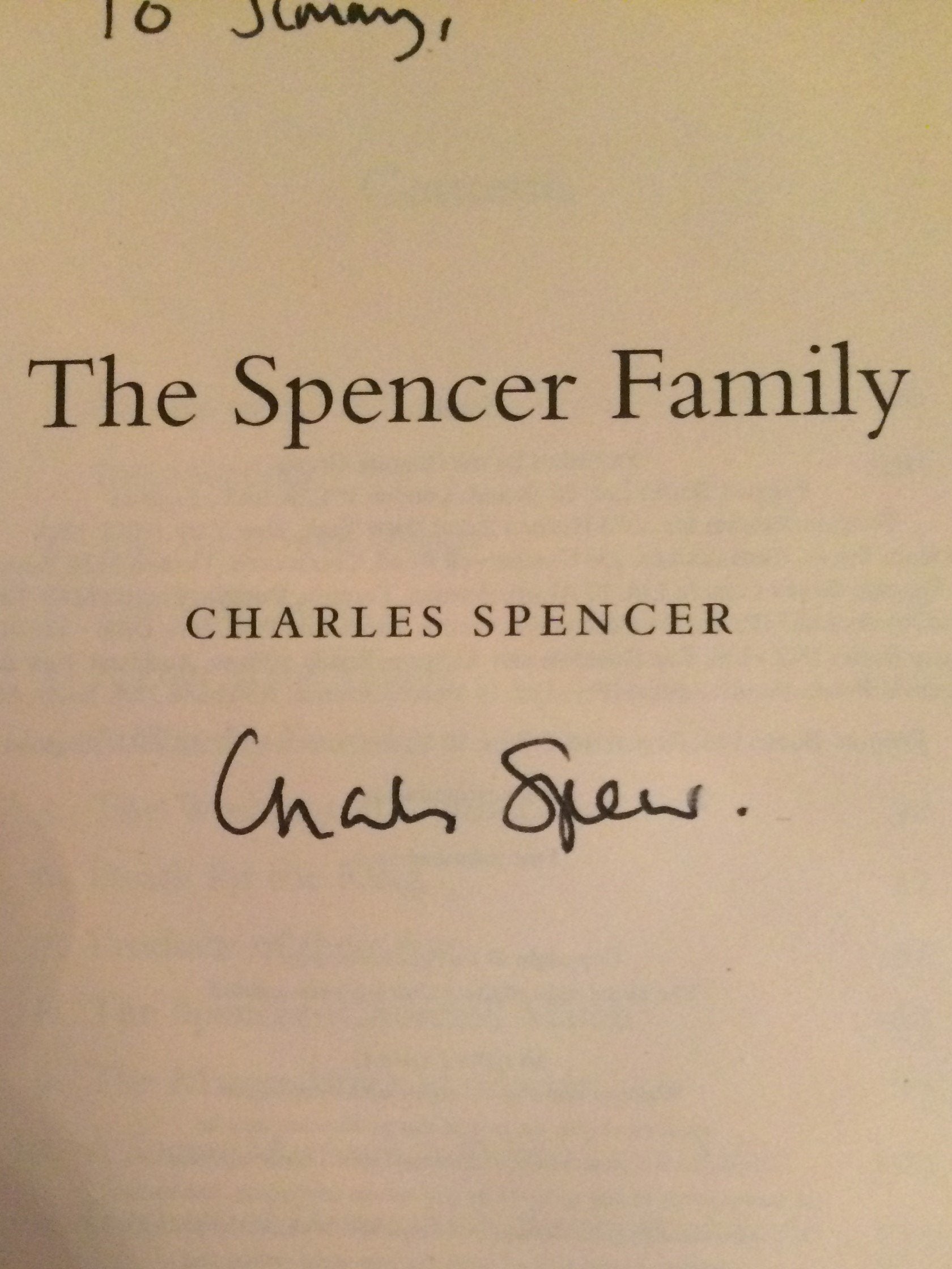 The Spencer Family,Used