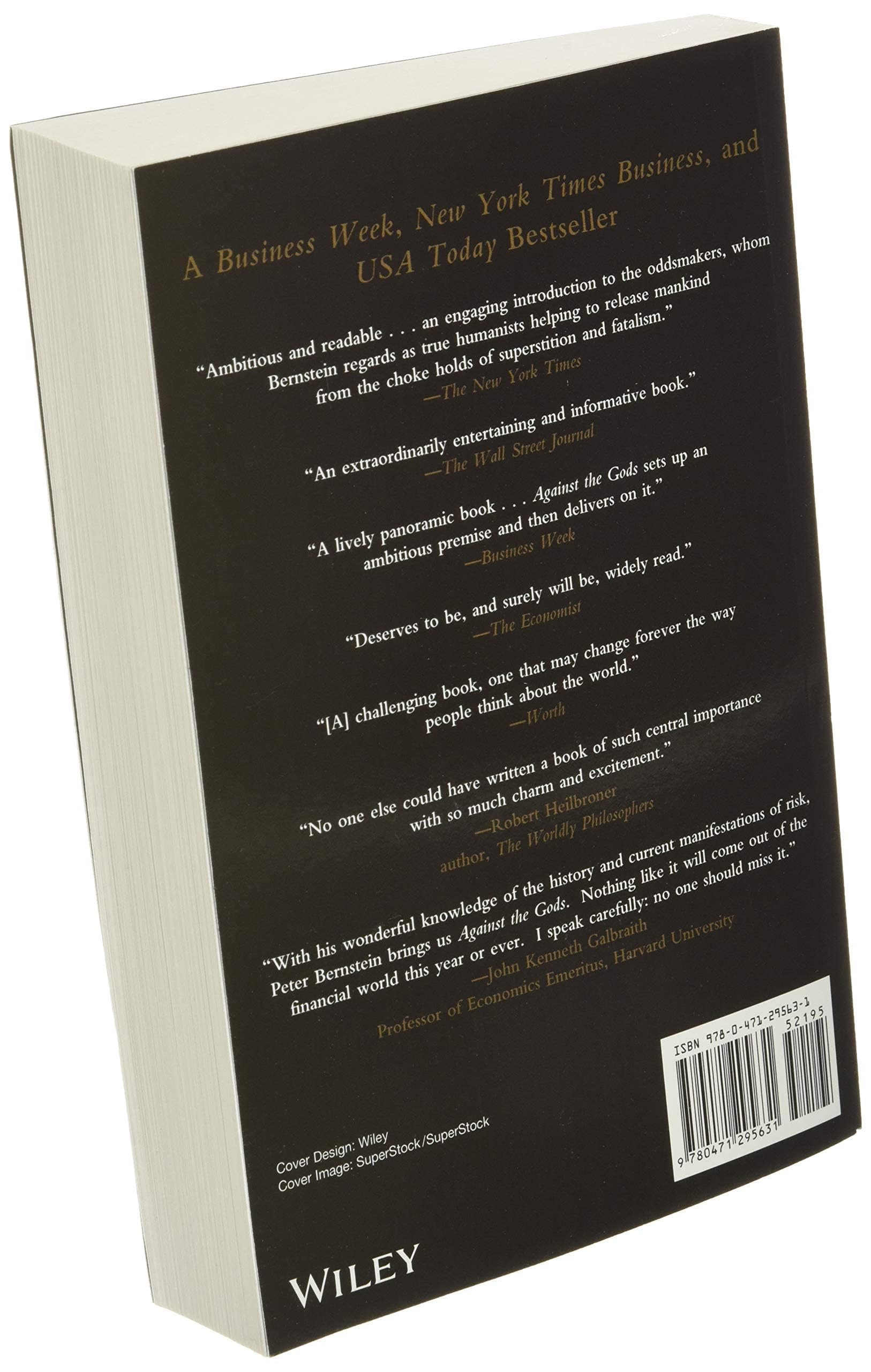 Against the Gods: The Remarkable Story of Risk,New