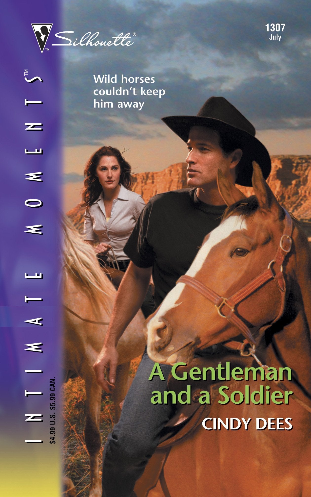 A Gentleman and a Soldier (Silhouette Intimate Moments No. 1307),Used