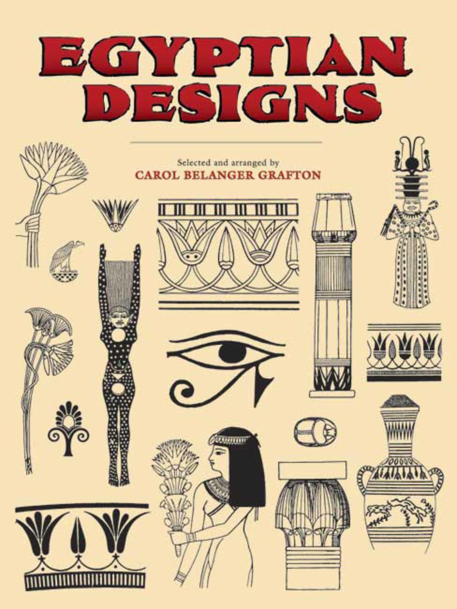 Egyptian Designs (Dover Pictorial Archive),Used