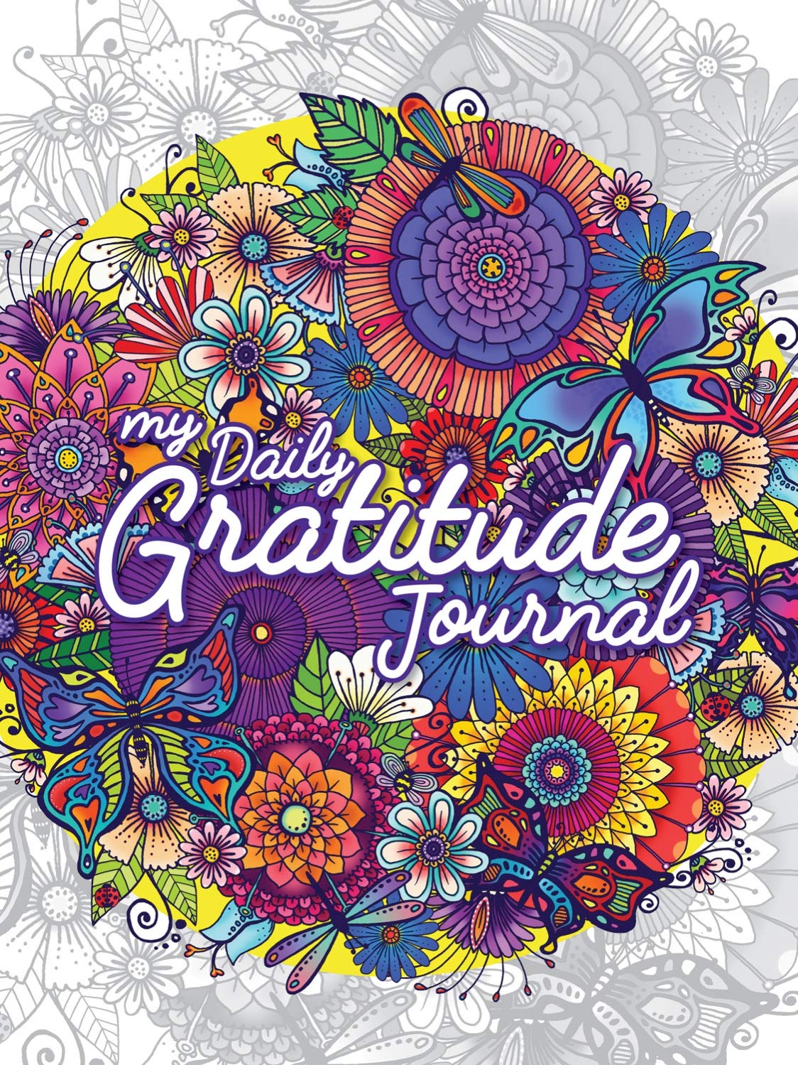 Hello Angel Mandala Gratitude Journal (Quiet Fox Designs) Inspirational Guided Diary with Daily Prompts to Accentuate the Positi,Used