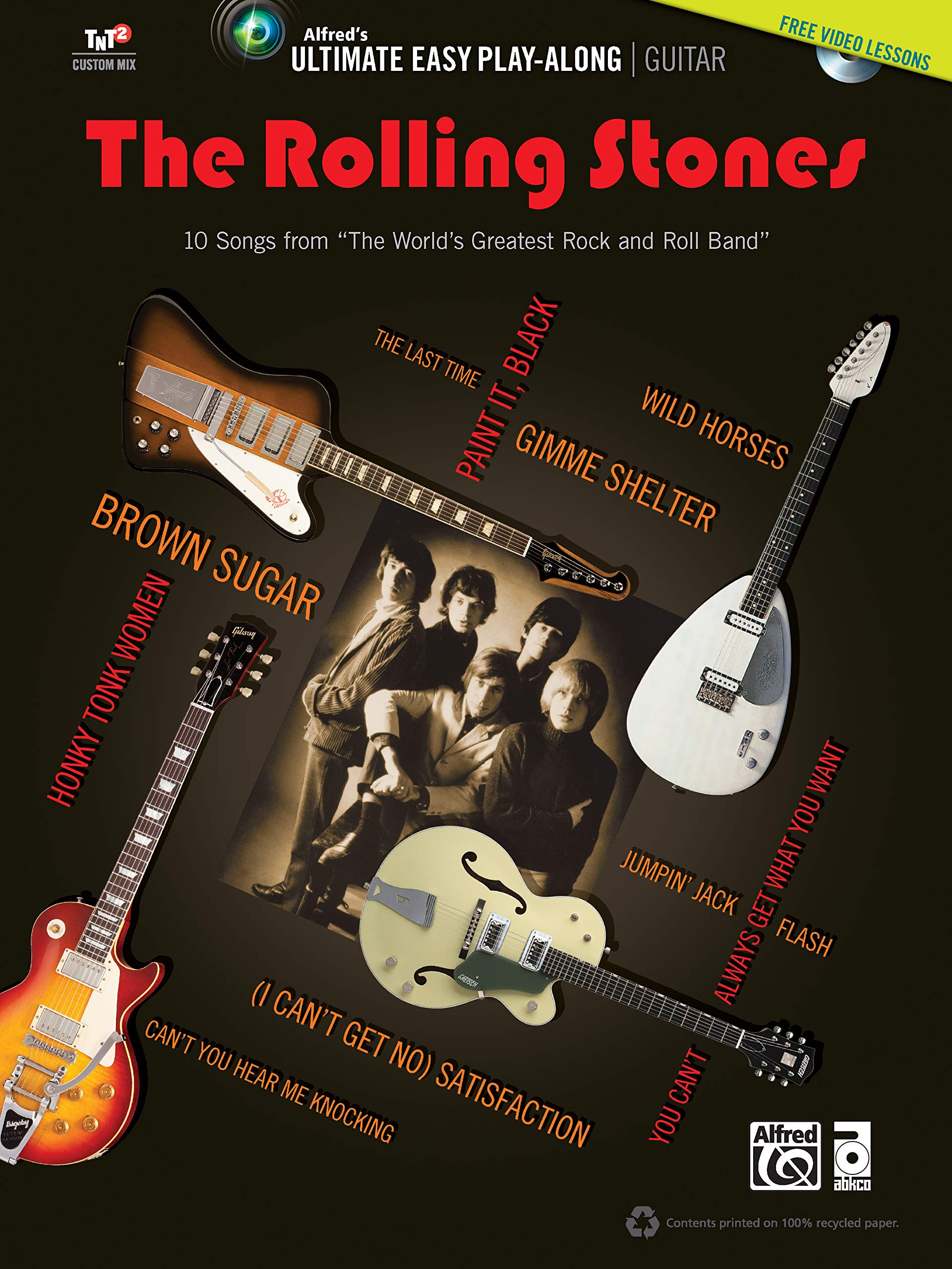Ultimate Easy Guitar PlayAlong  The Rolling Stones: 10 Songs from
