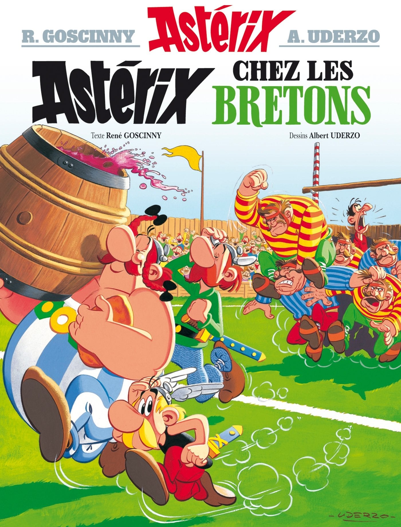 Asterix: Chez Les Britons (Astrix, 8) (French Edition),Used