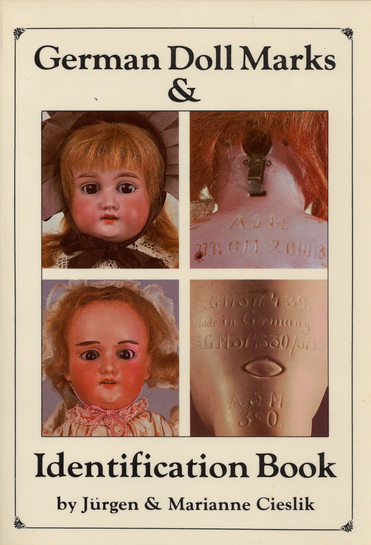 German Doll Marks And Identification Book,New