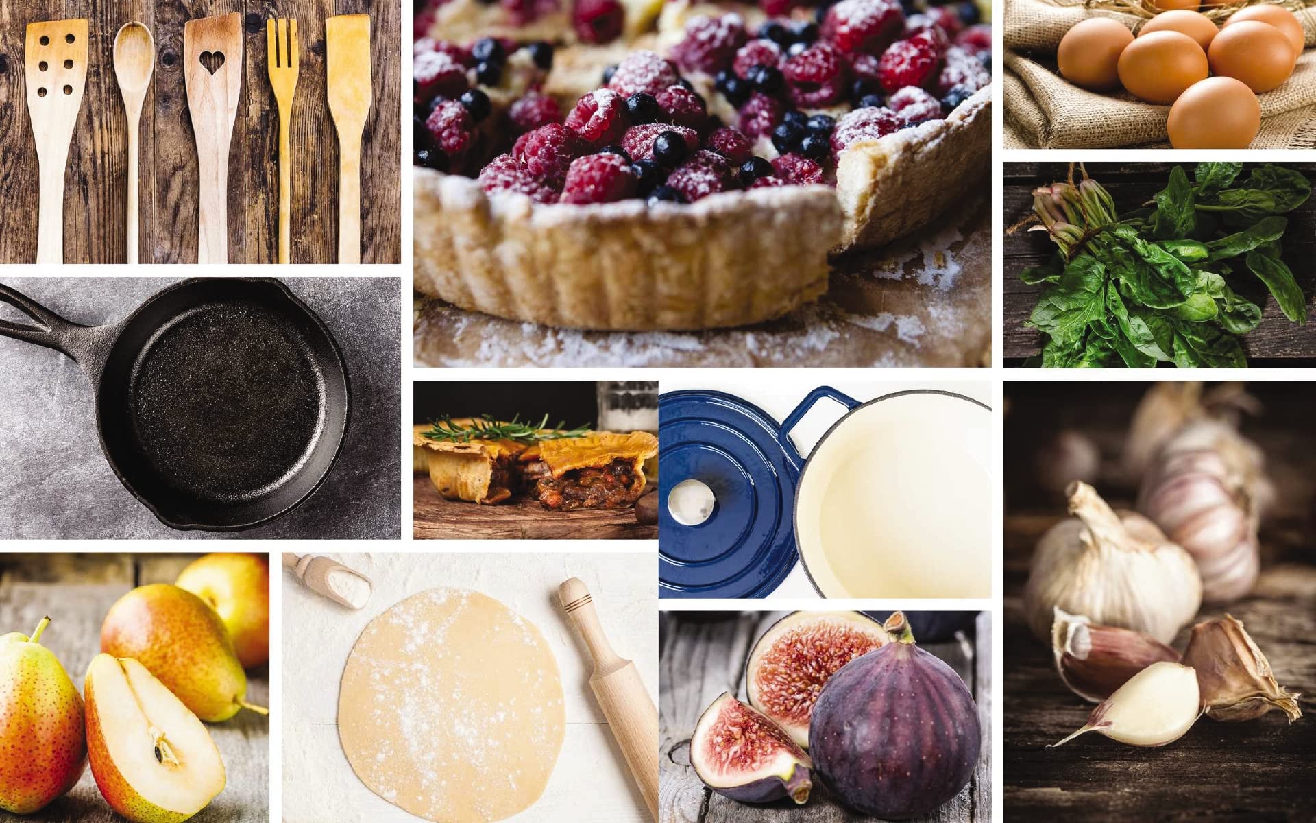 The Cast Iron Pies Cookbook: 101 Delicious Pie Recipes For Your Castiron Cookware,Used