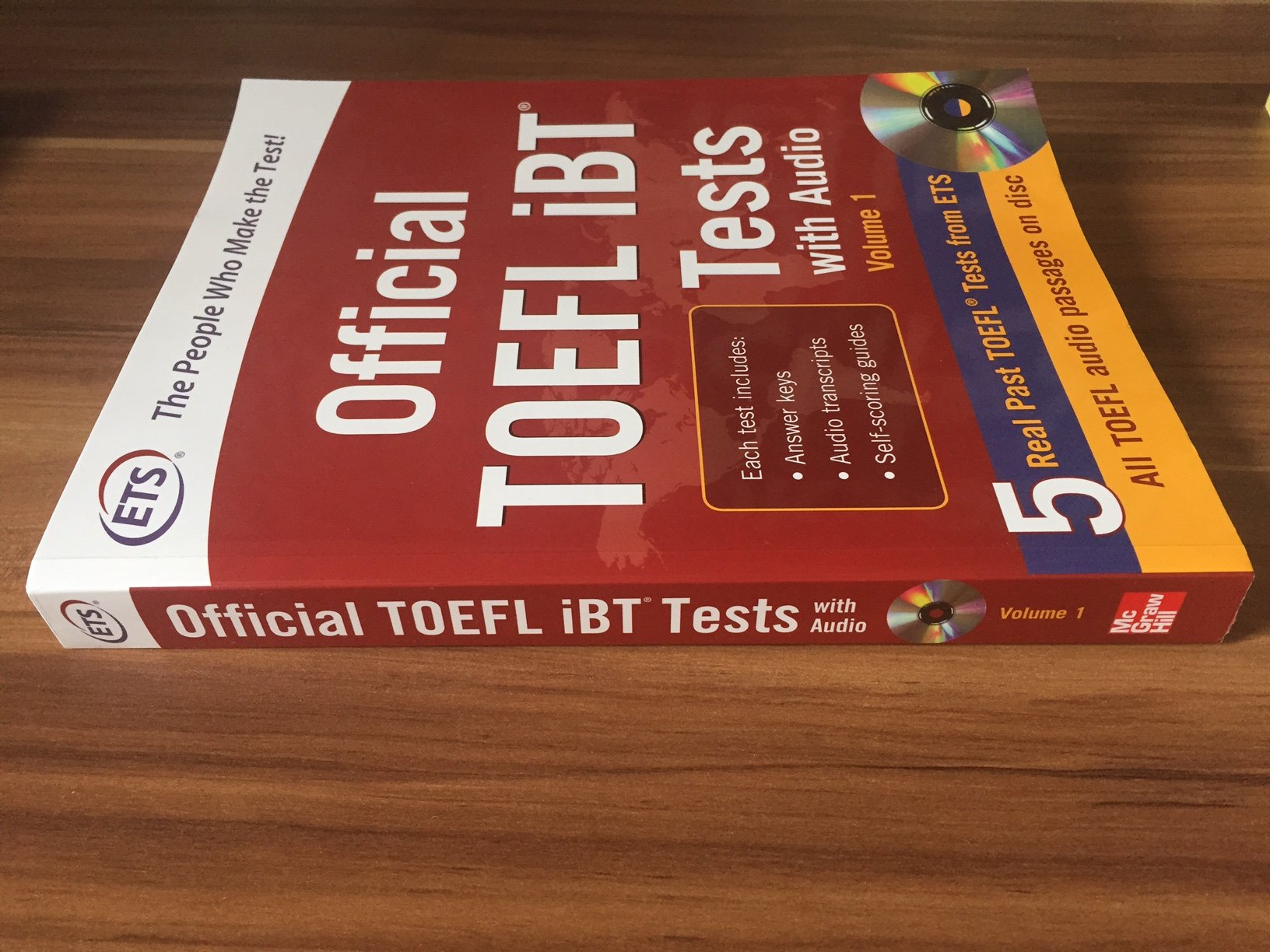 Official TOEFL iBT Tests with Audio,Used