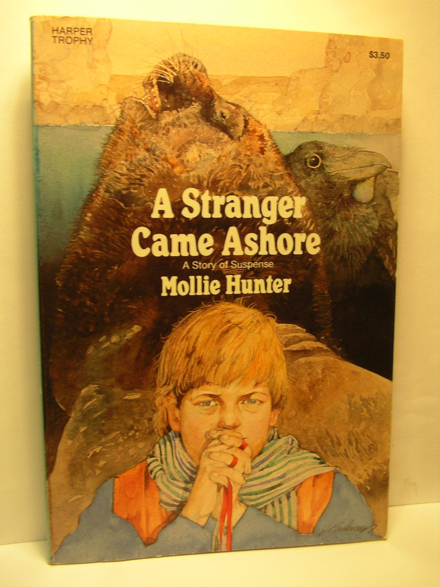 A Stranger Came Ashore: A Story Of Suspense (Harper Trophy Book),Used