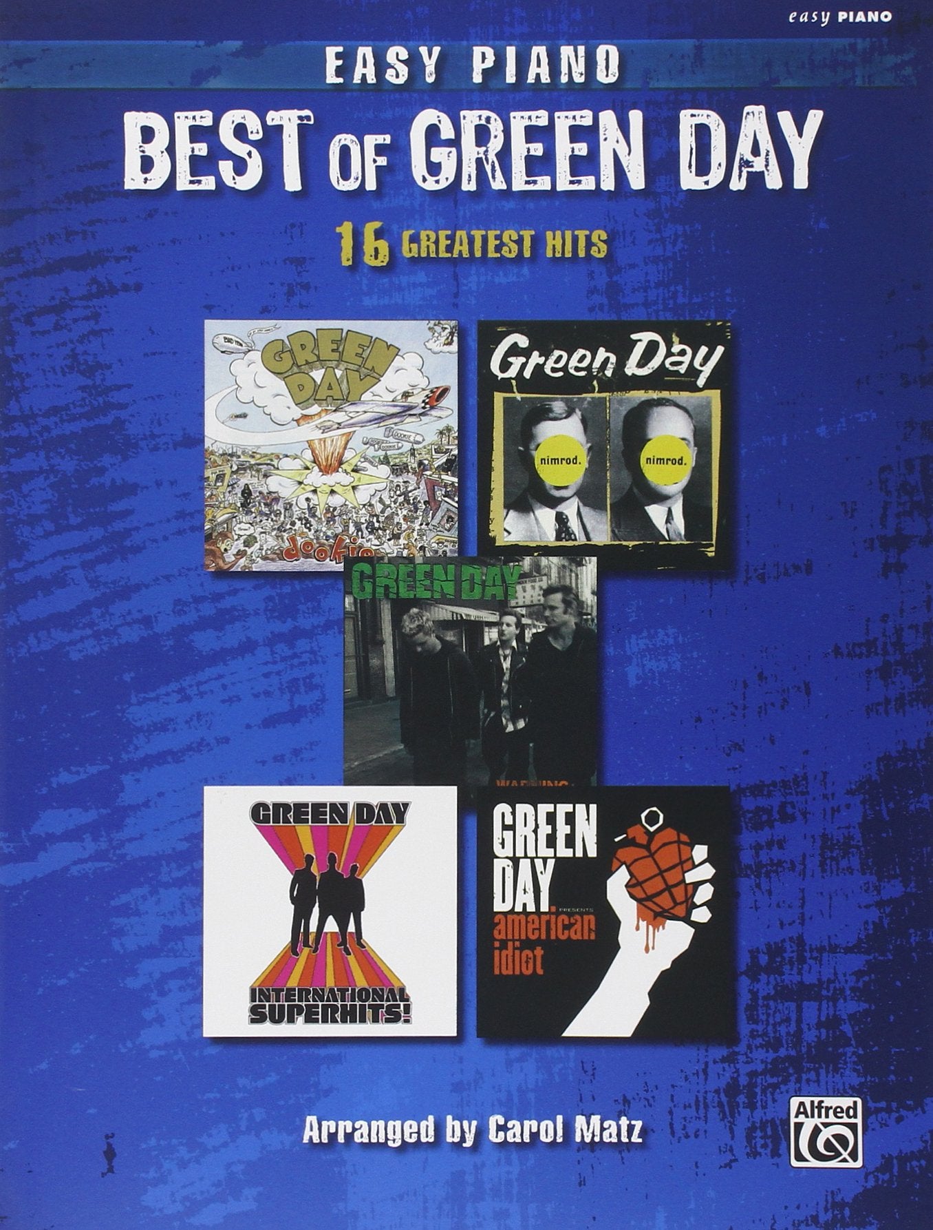 Alfred Easy Piano Book: The Best of Green Day - Popular Songs for Beginners, Perfect for Piano Lovers and Fans