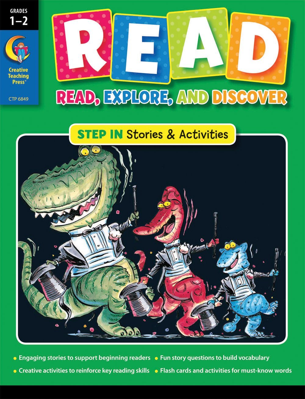 R.E.A.D. Step In Stories and Activities Gr. 12,Used
