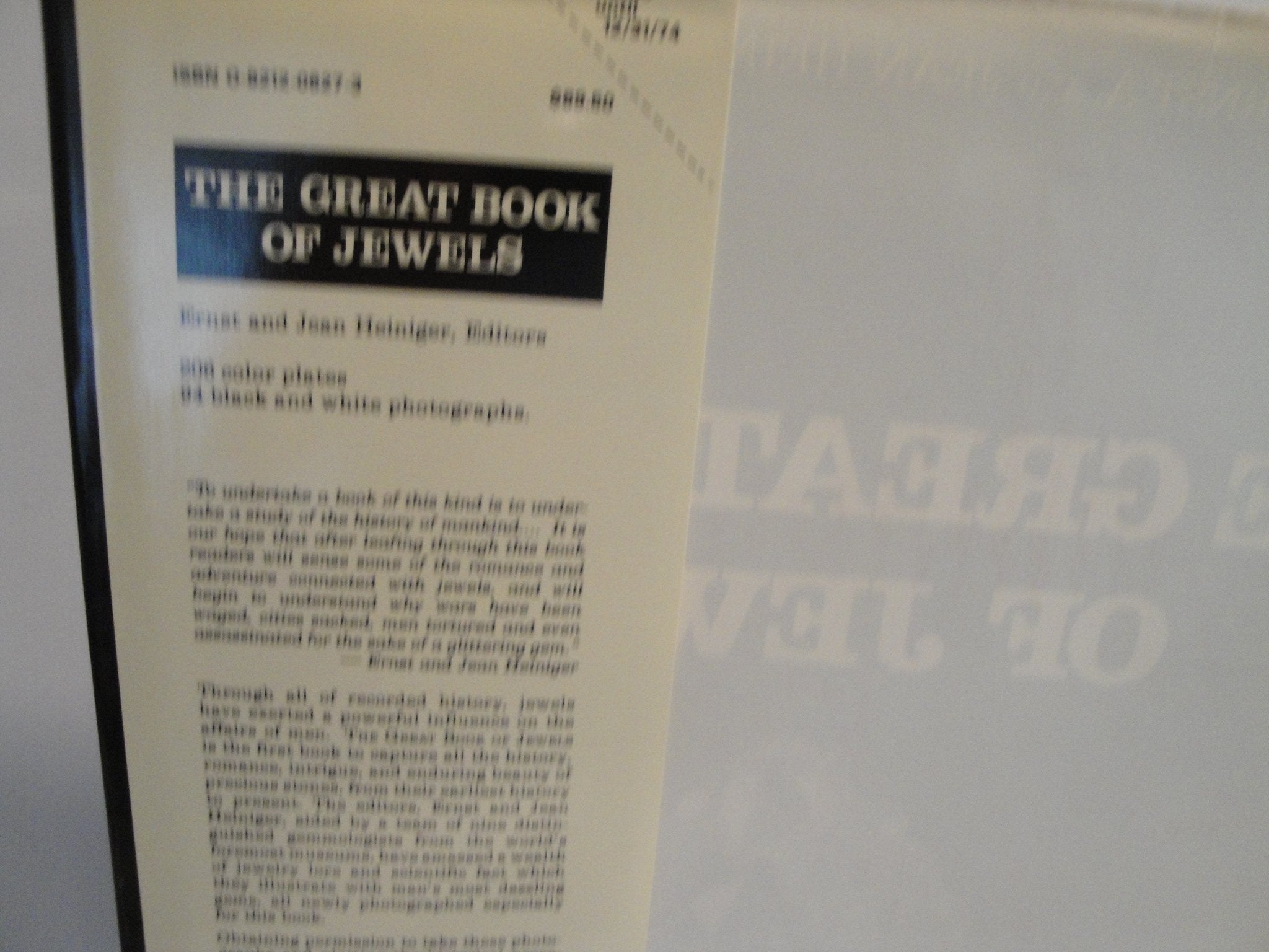 The Great Book of Jewels,New