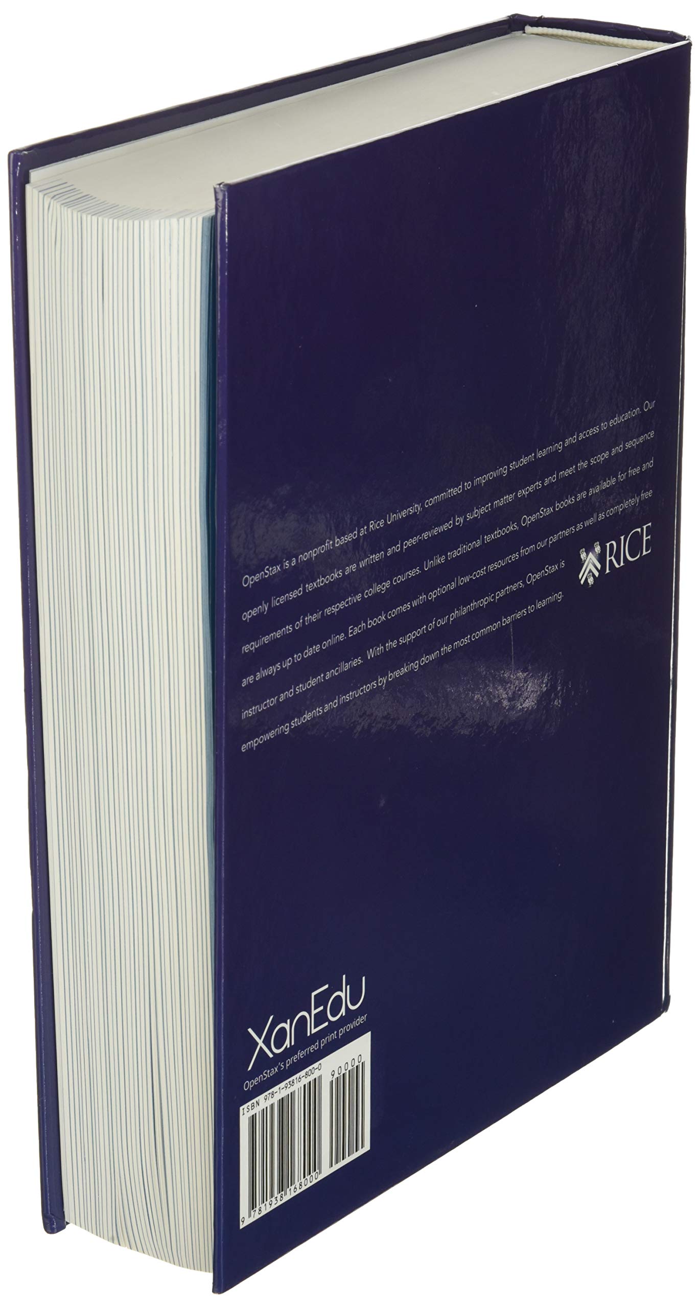 College Physics by OpenStax (hardcover version, full color),Used