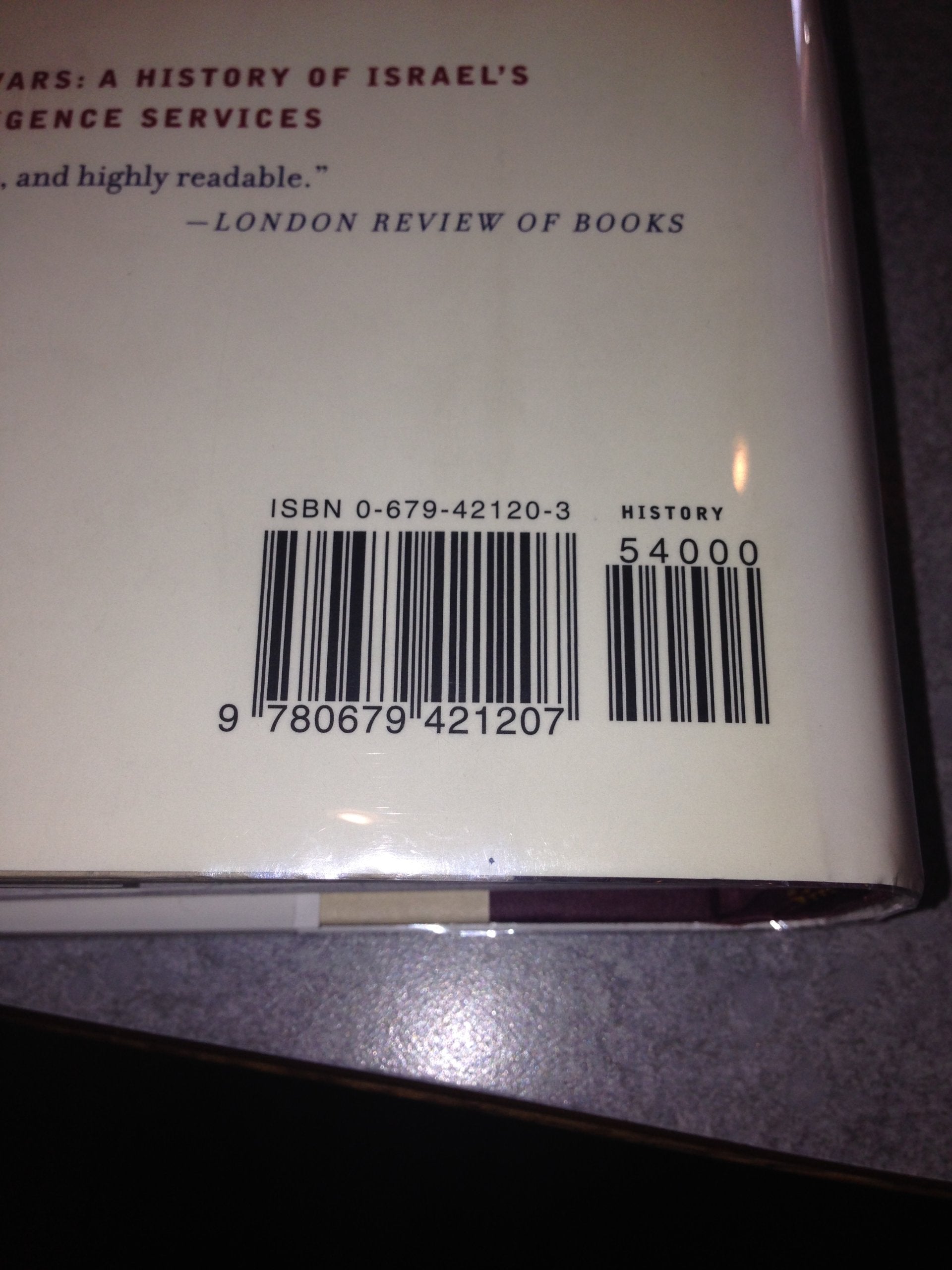 Righteous Victims: A History Of The Zionistarab Conflict, 18811999,Used