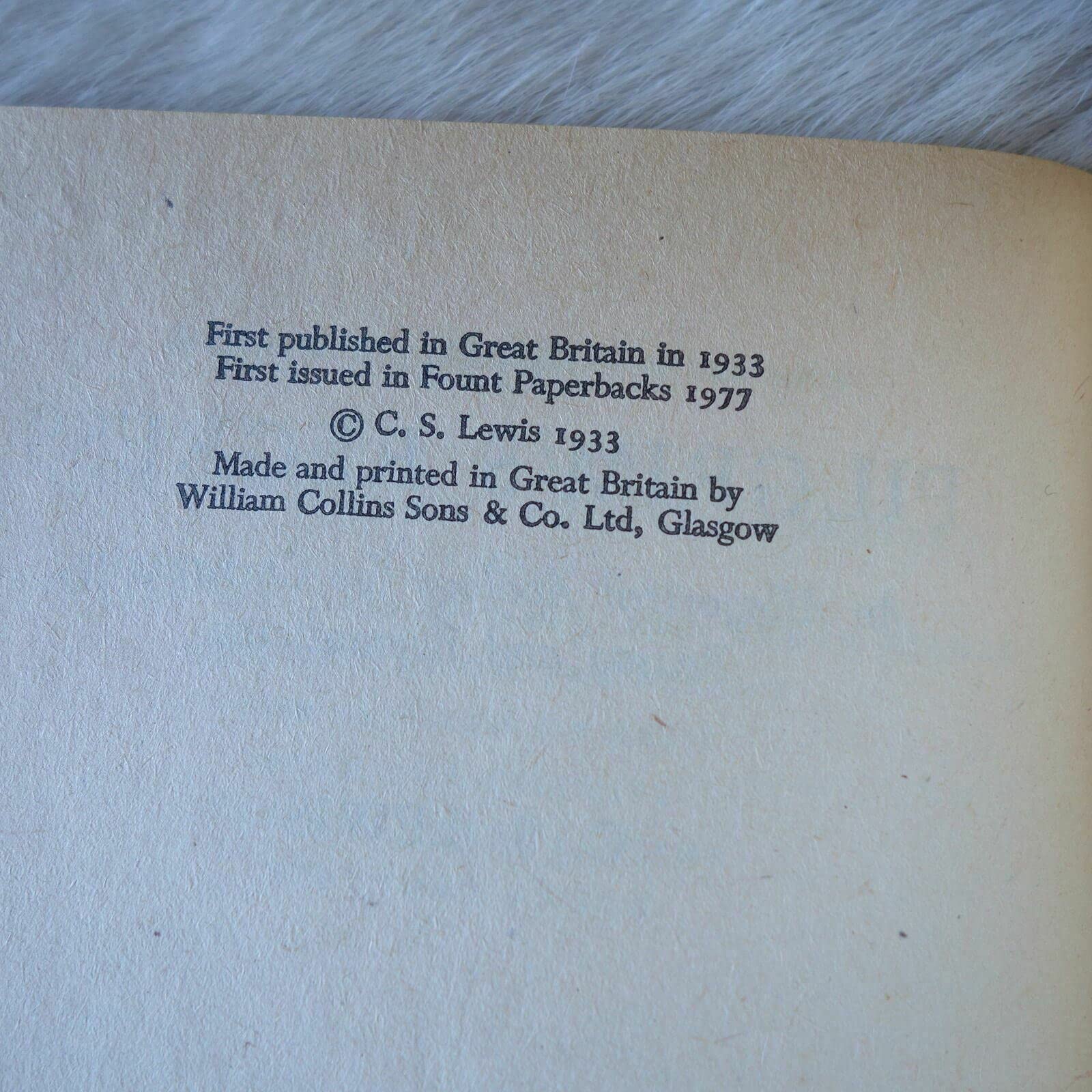 The pilgrim's regress: An allegorical apology for Christianity, reason, and romanticism (Fount paperbacks),Used