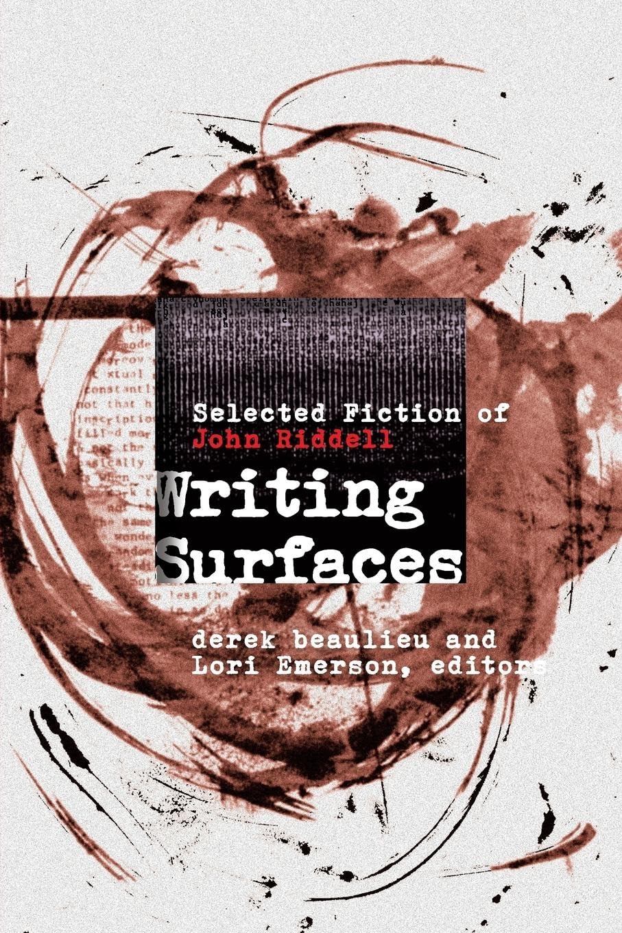Writing Surfaces: Selected Fiction Of John Riddell,Used