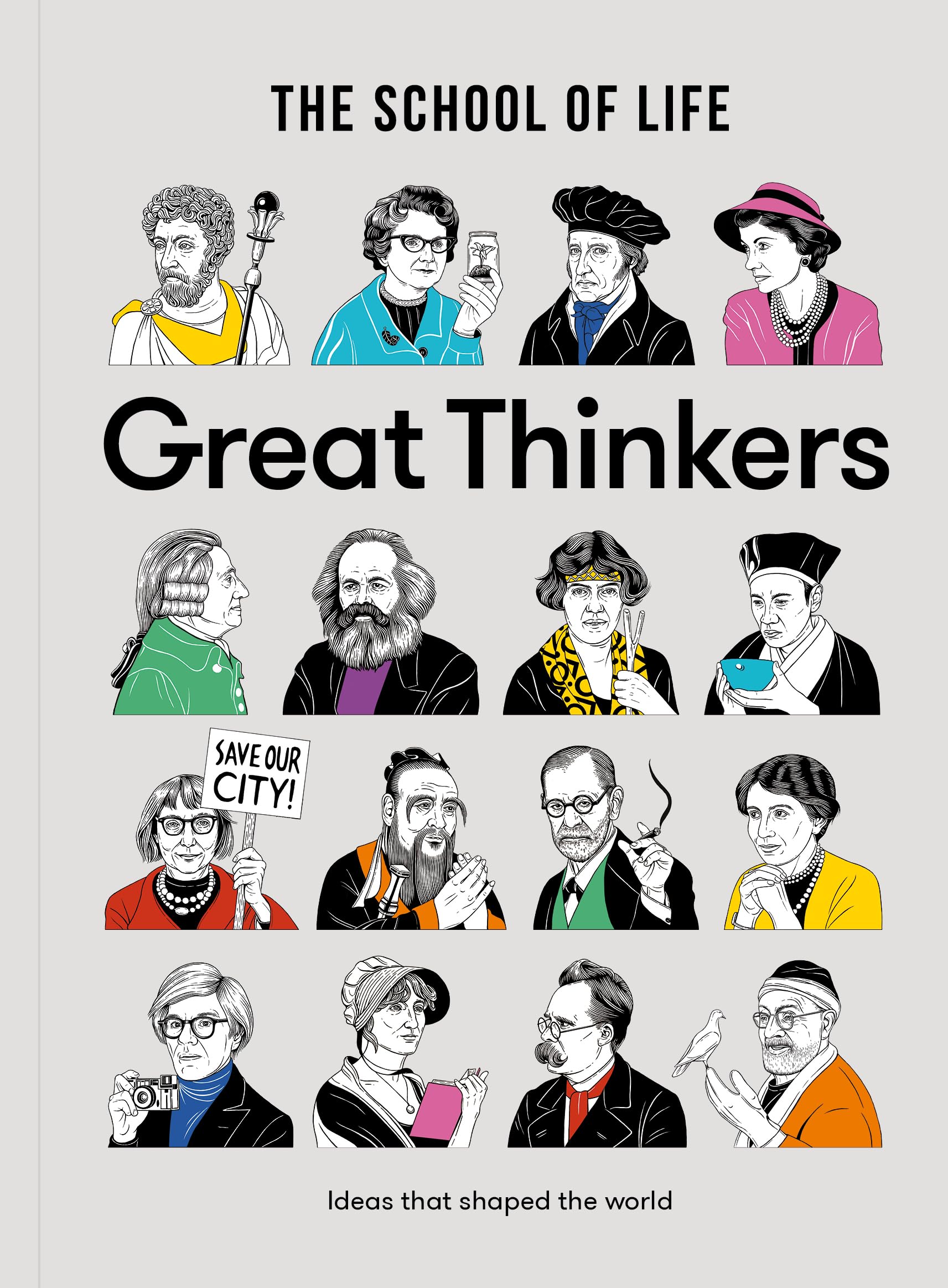 Great Thinkers: Simple Tools From Sixty Great Thinkers To Improve Your Life Today. (The School Of Life Library),Used