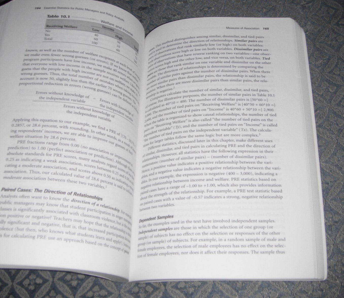 Essential Statistics for Public Managers and Policy Analysts, 2nd Edition,Used