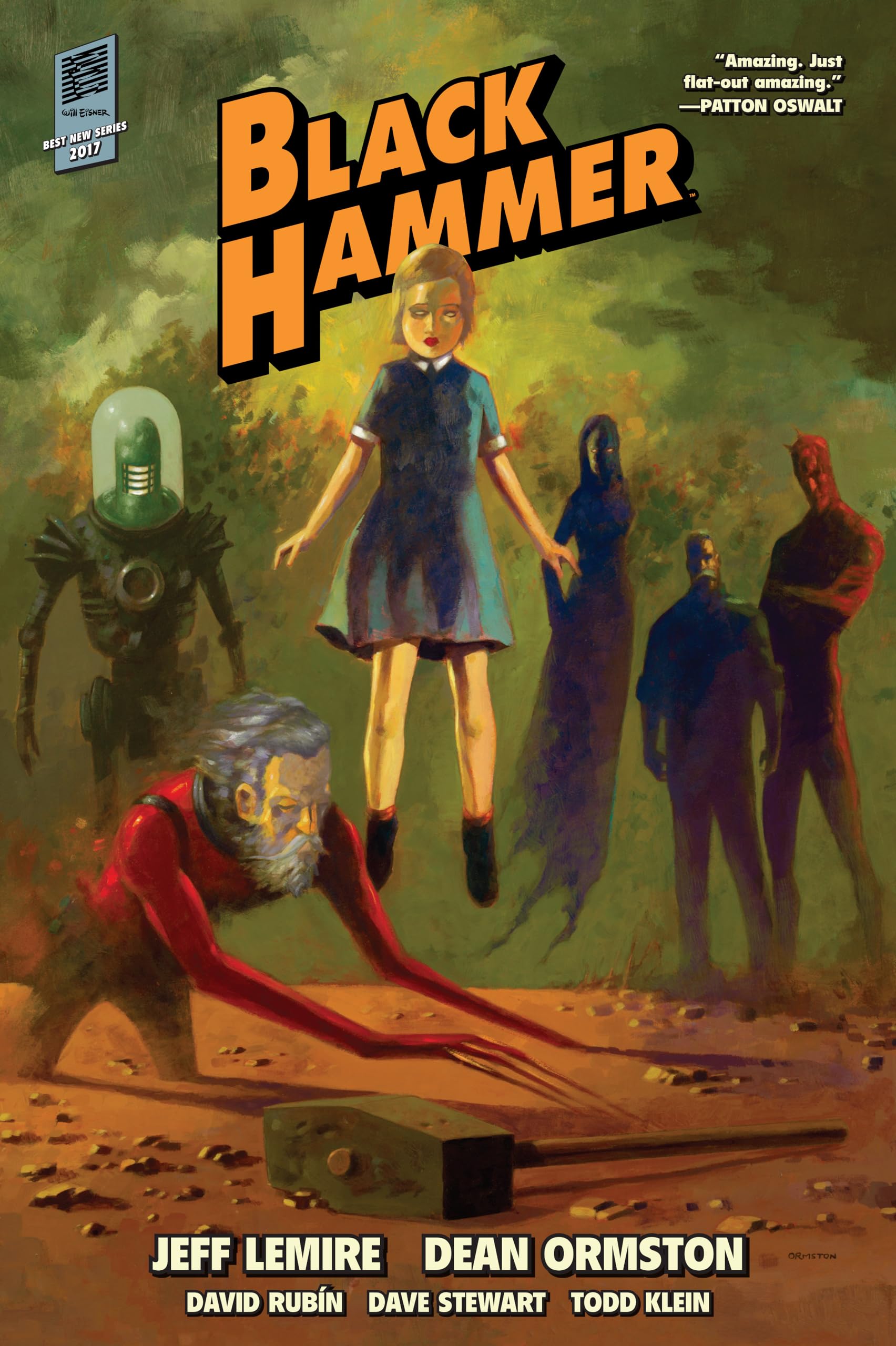 Black Hammer Library Edition Volume 1,Used