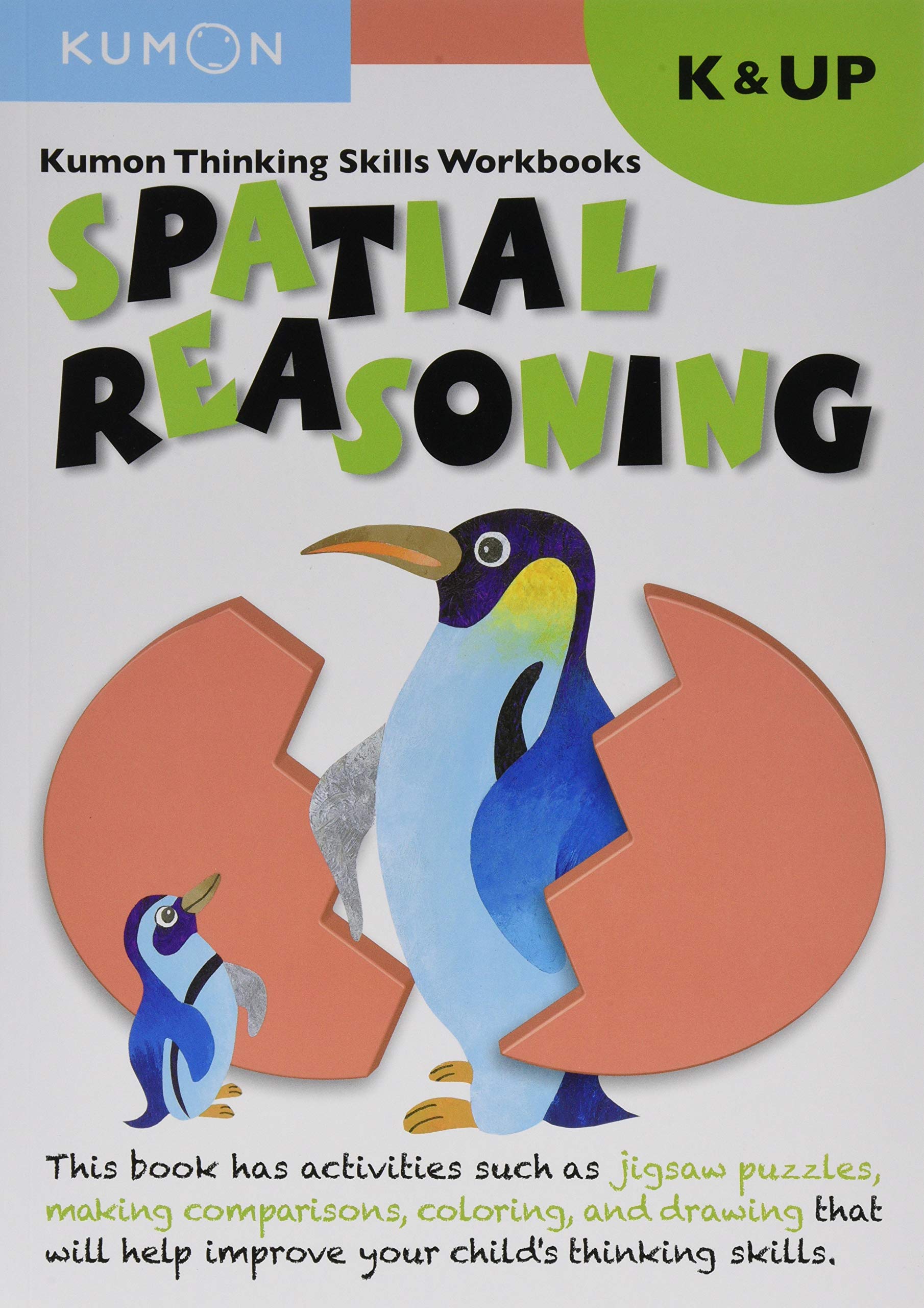 Kumon K & Up Spatial Reasoning (Kumon Thinking Skills Workbooks),New