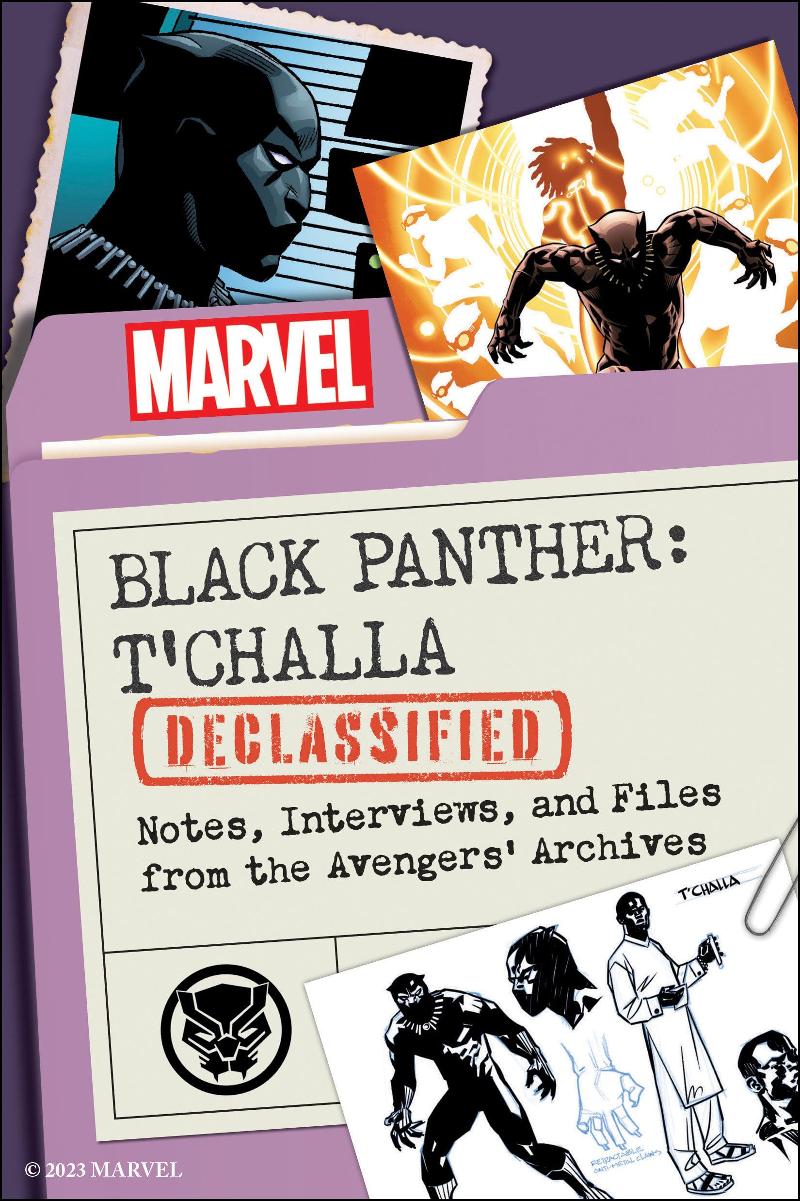 Black Panther: T'Challa Declassified: Notes, Interviews, And Files From The Avengers' Archives,New