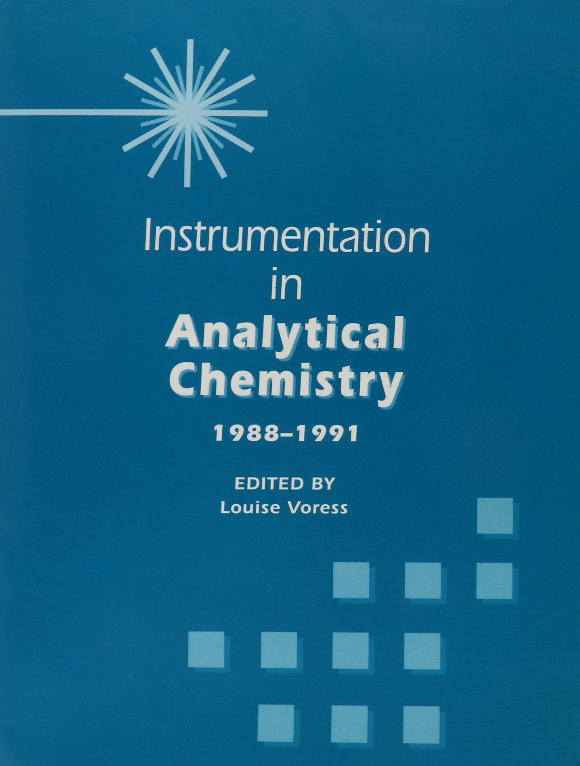Instrumentation in Analytical Chemistry 19881991,Used