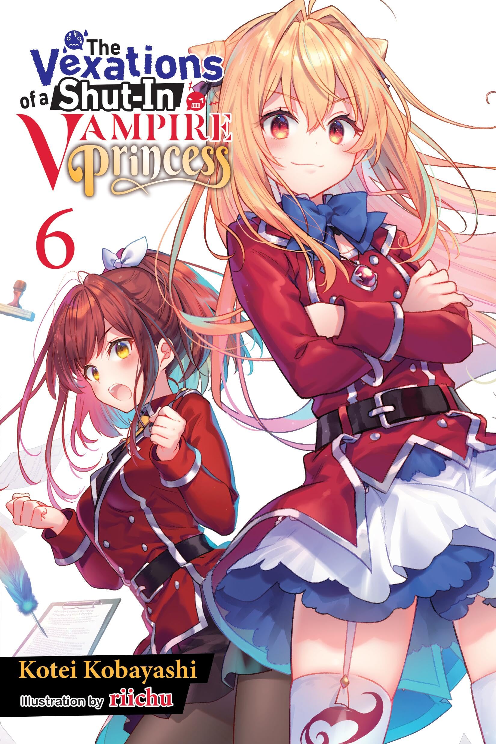 The Vexations of a ShutIn Vampire Princess, Vol. 6 (light novel) (The Vexations of a ShutIn Vampire Princess (light novel), 6),New