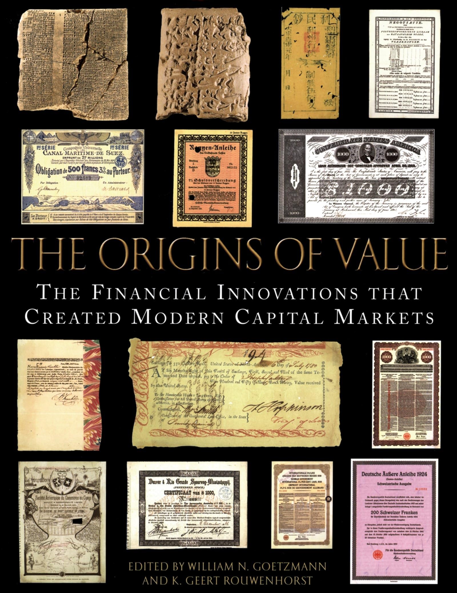 The Origins of Value: The Financial Innovations that Created Modern Capital Markets,New