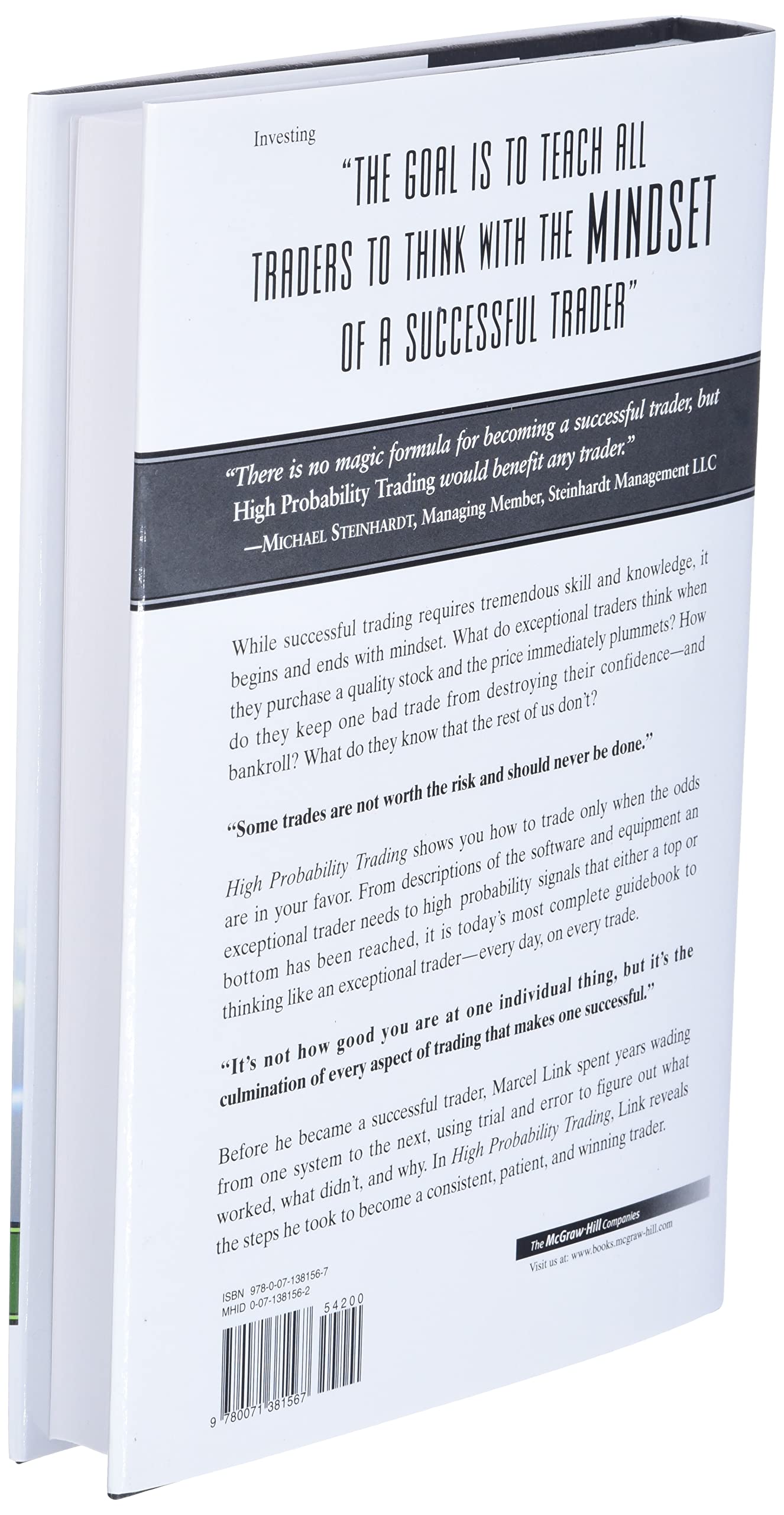 High probability trading : take the steps to become a successful trader,New