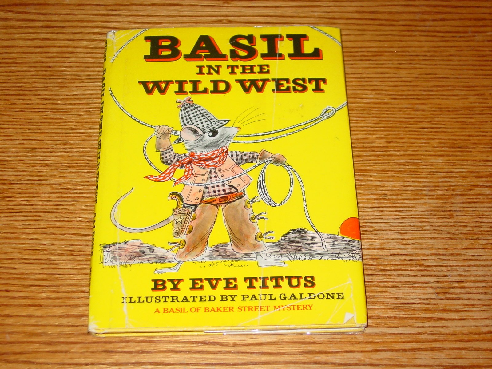 Basil In The Wild West (A Basil Of Baker Street Mystery),Used