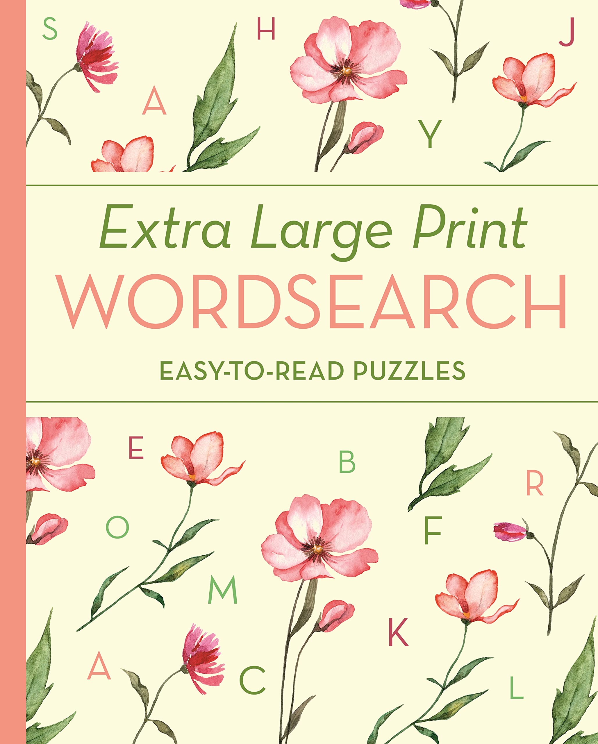 Extra Large Print Wordsearch: Easytoread Puzzles (Elegant Extra Large Print Puzzles),New