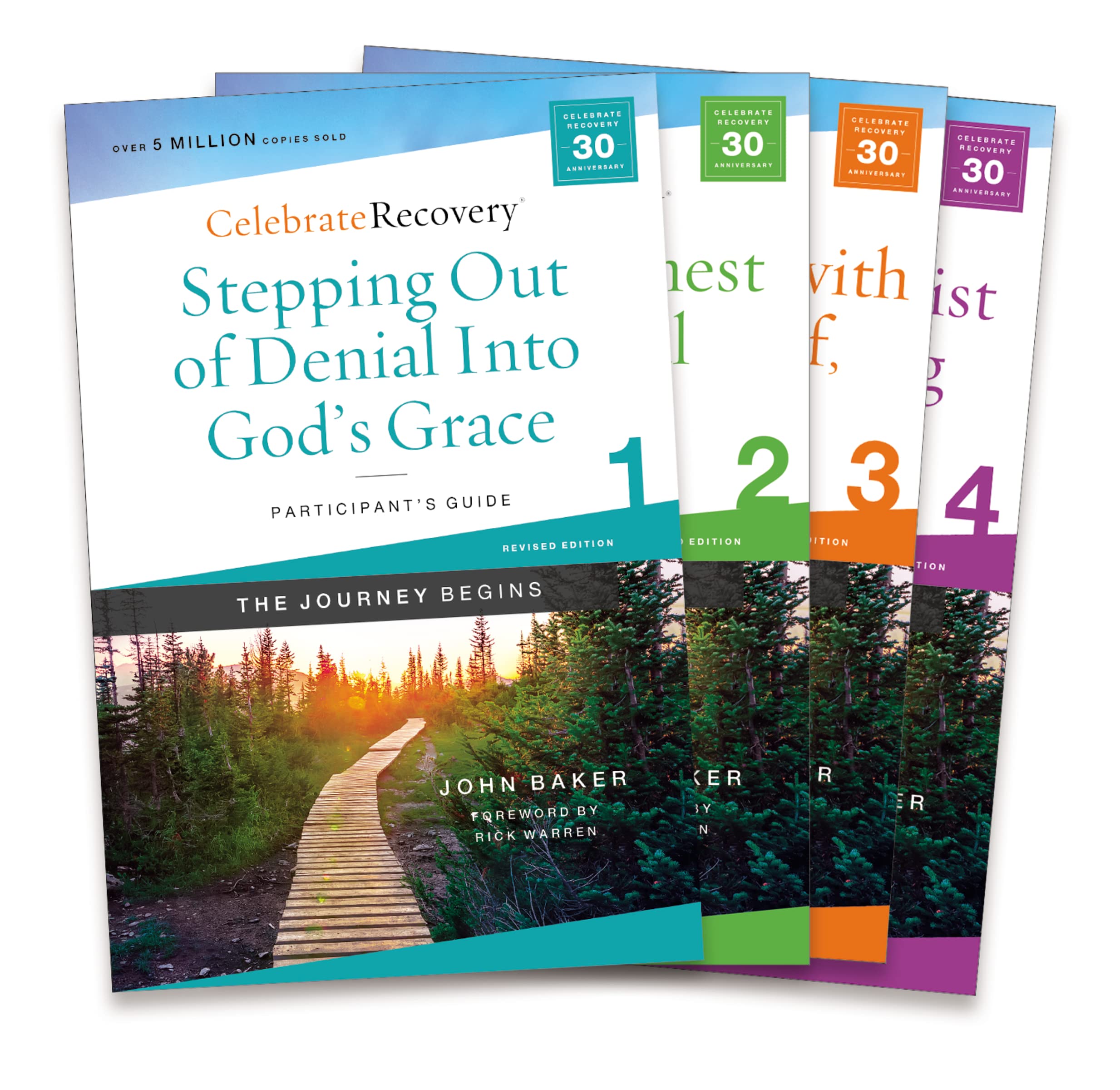 Celebrate Recovery Updated Participant'S Guide Set, Volumes 14: A Recovery Program Based On Eight Principles From The Beatitude