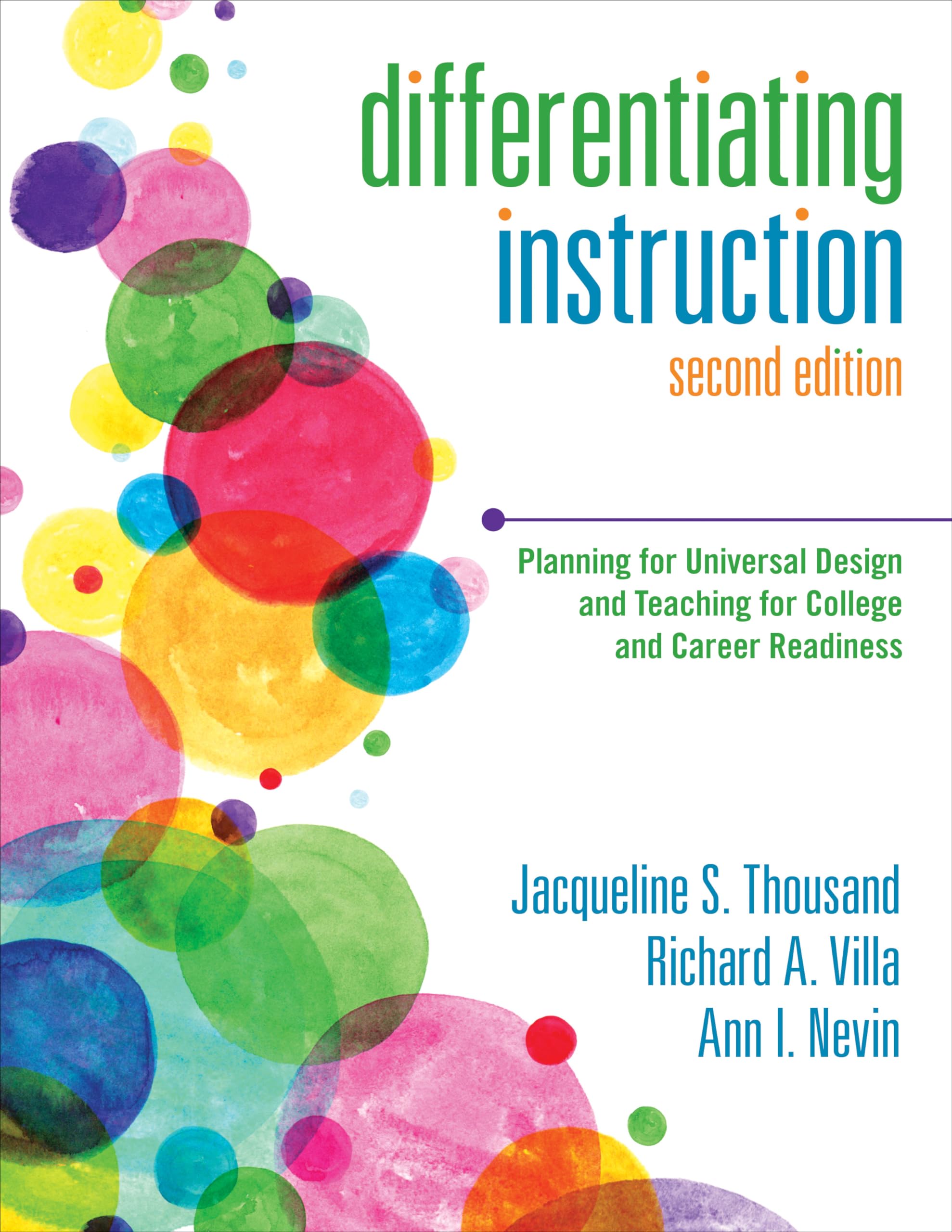 Differentiating Instruction: Planning for Universal Design and Teaching for College and Career Readiness,Used