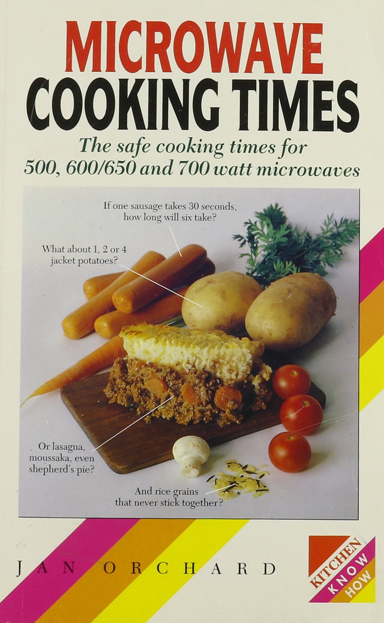 Microwave Cooking Times: The Safe Cooking Times for 500, 600/650, and 700 Watt Microwaves,Used