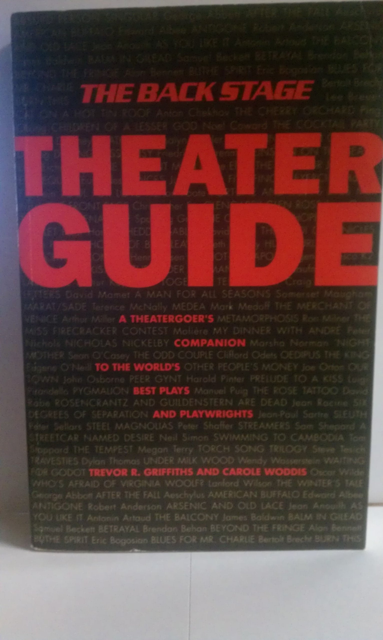 The Back Stage Theater Guide,Used