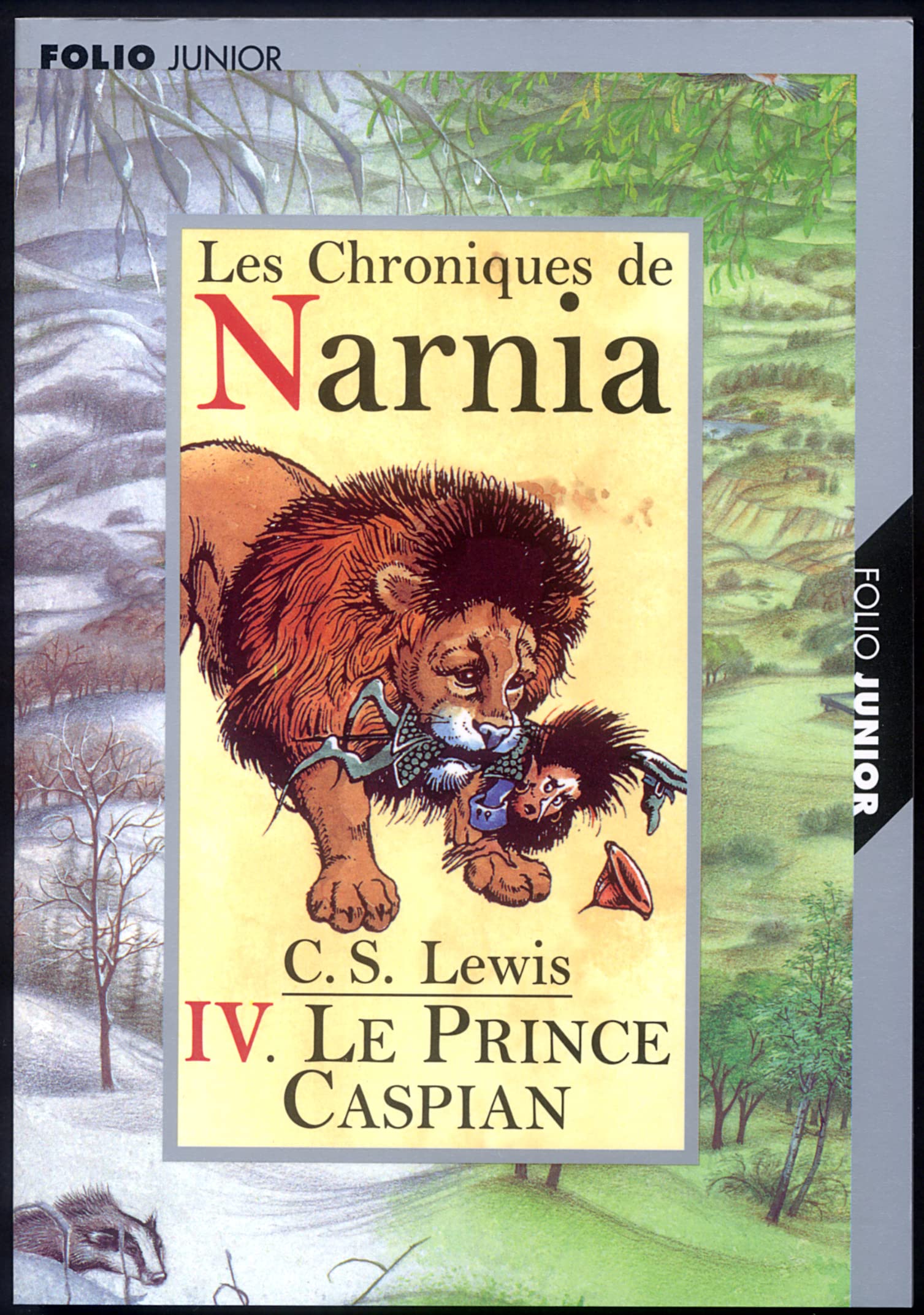 Le Prince Caspian / Prince Caspian (Les Chroniques De Narnia, 4) (French Edition),Used
