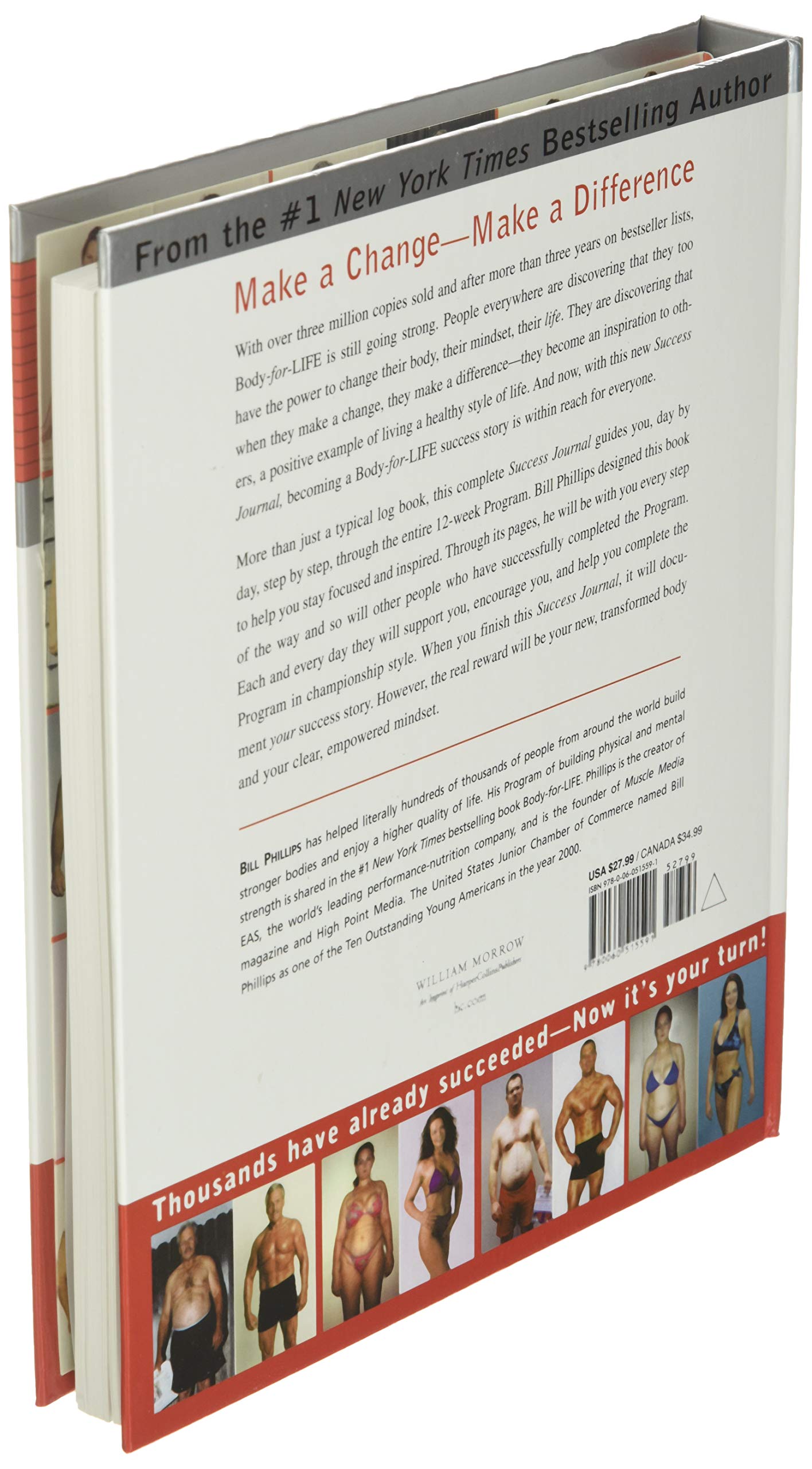 Body For Life Success Journal,Used