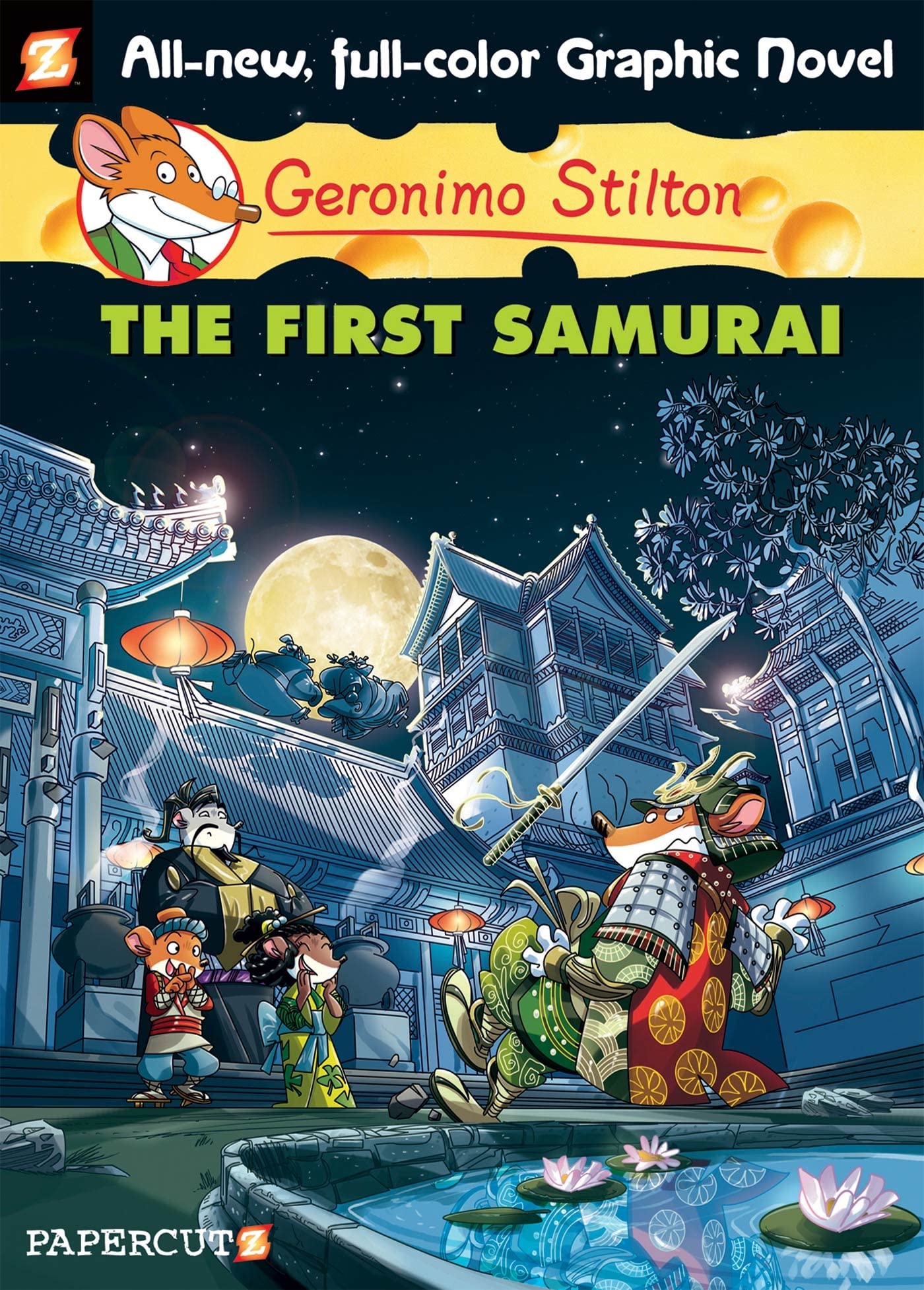 Geronimo Stilton Graphic Novels #12: The First Samurai (12),Used