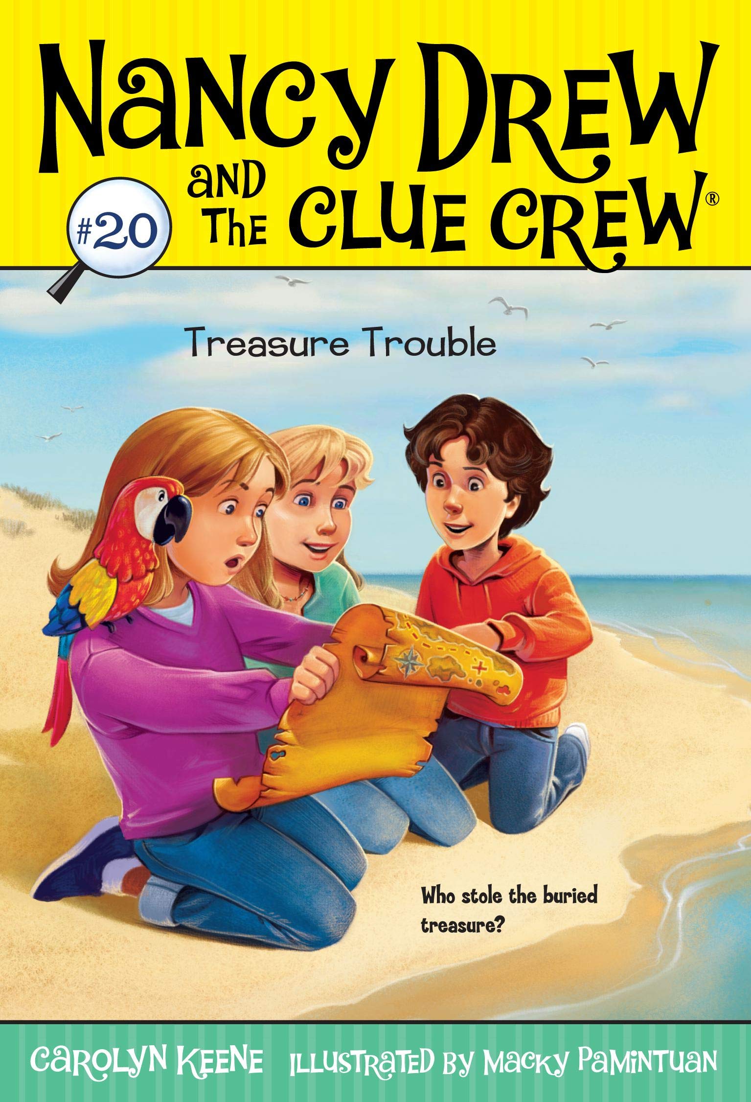 Treasure Trouble (Nancy Drew and the Clue Crew #20),Used