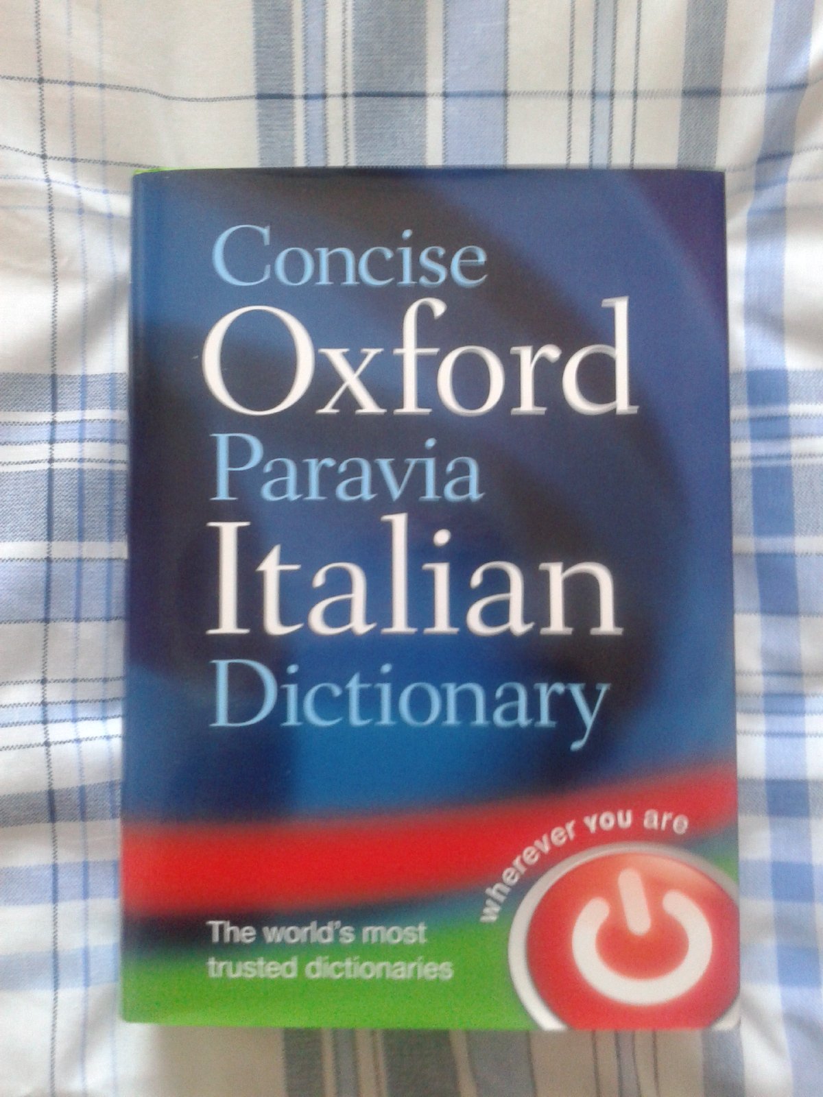 Concise OxfordParavia Italian Dictionary,Used
