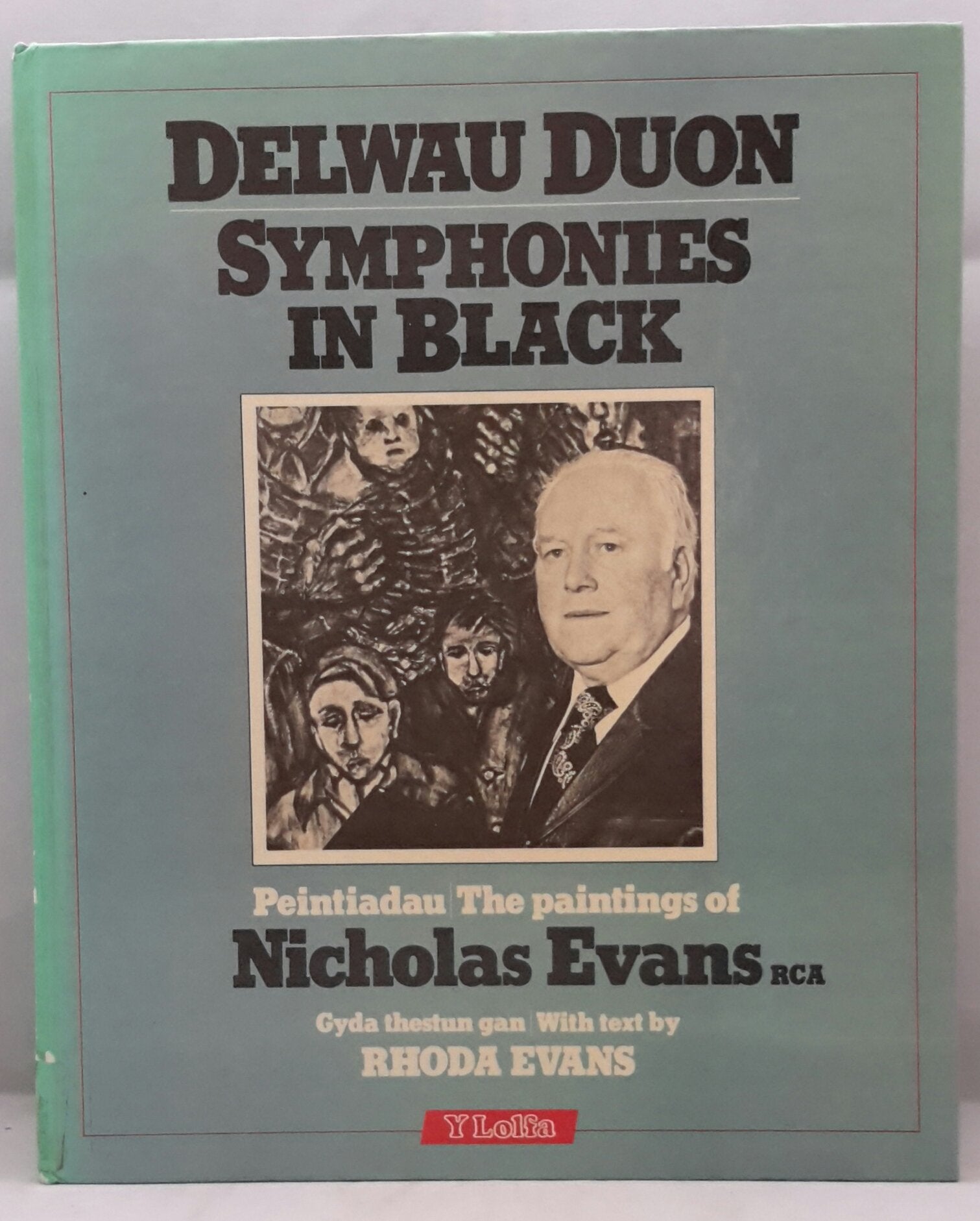 Symphonies In Black: The Paintings Of Nicholas Evans (Irish And English Edition),Used