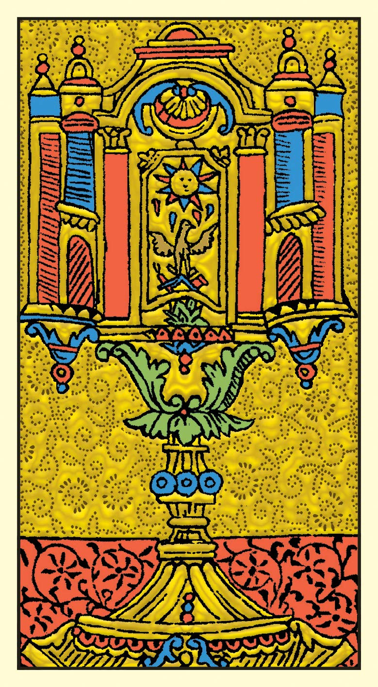 Golden Tarot of Marseille,Used