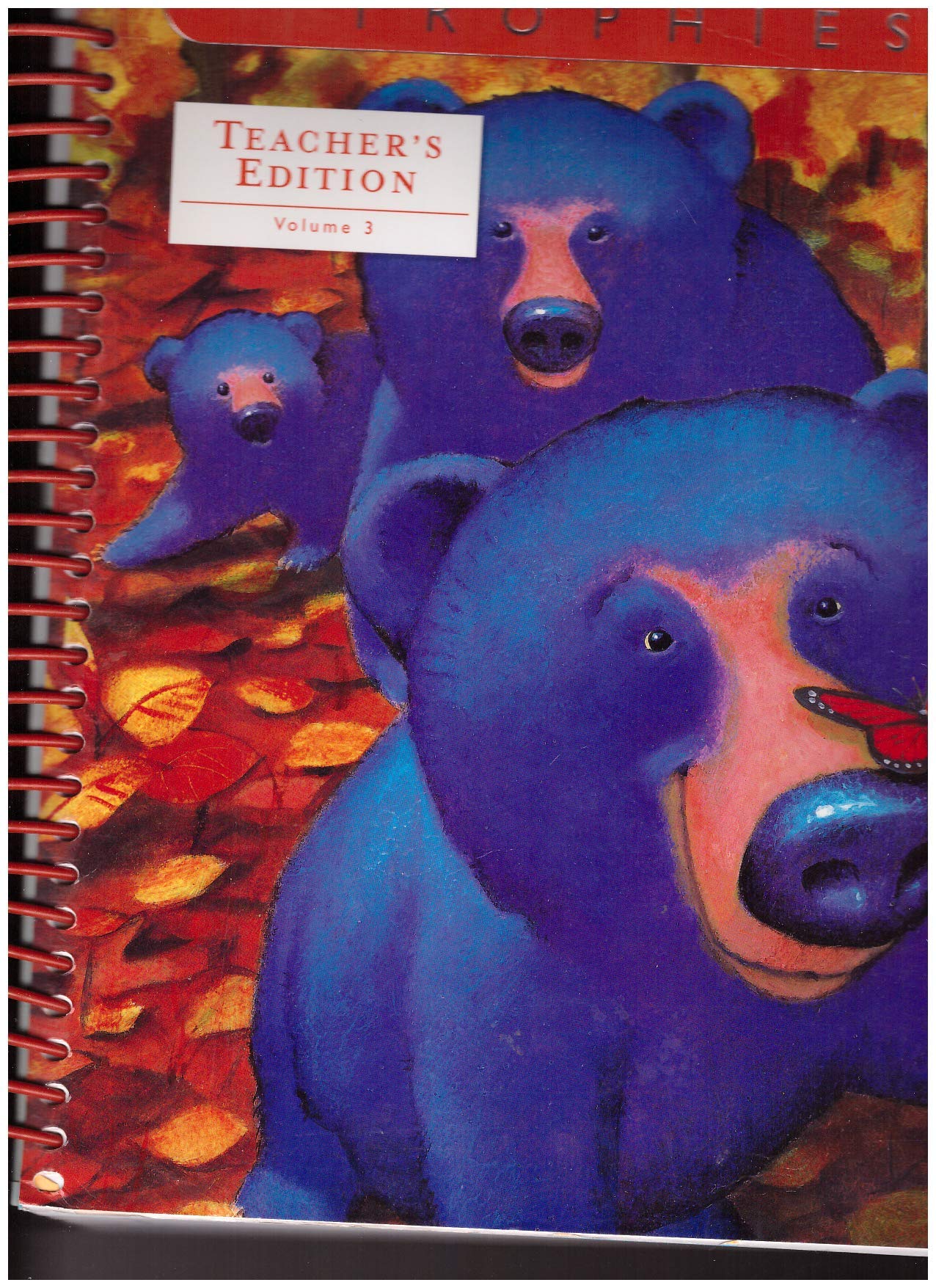 Harcourt Trophies, Kindergarten Volume 3, Teacher's Edition,Used