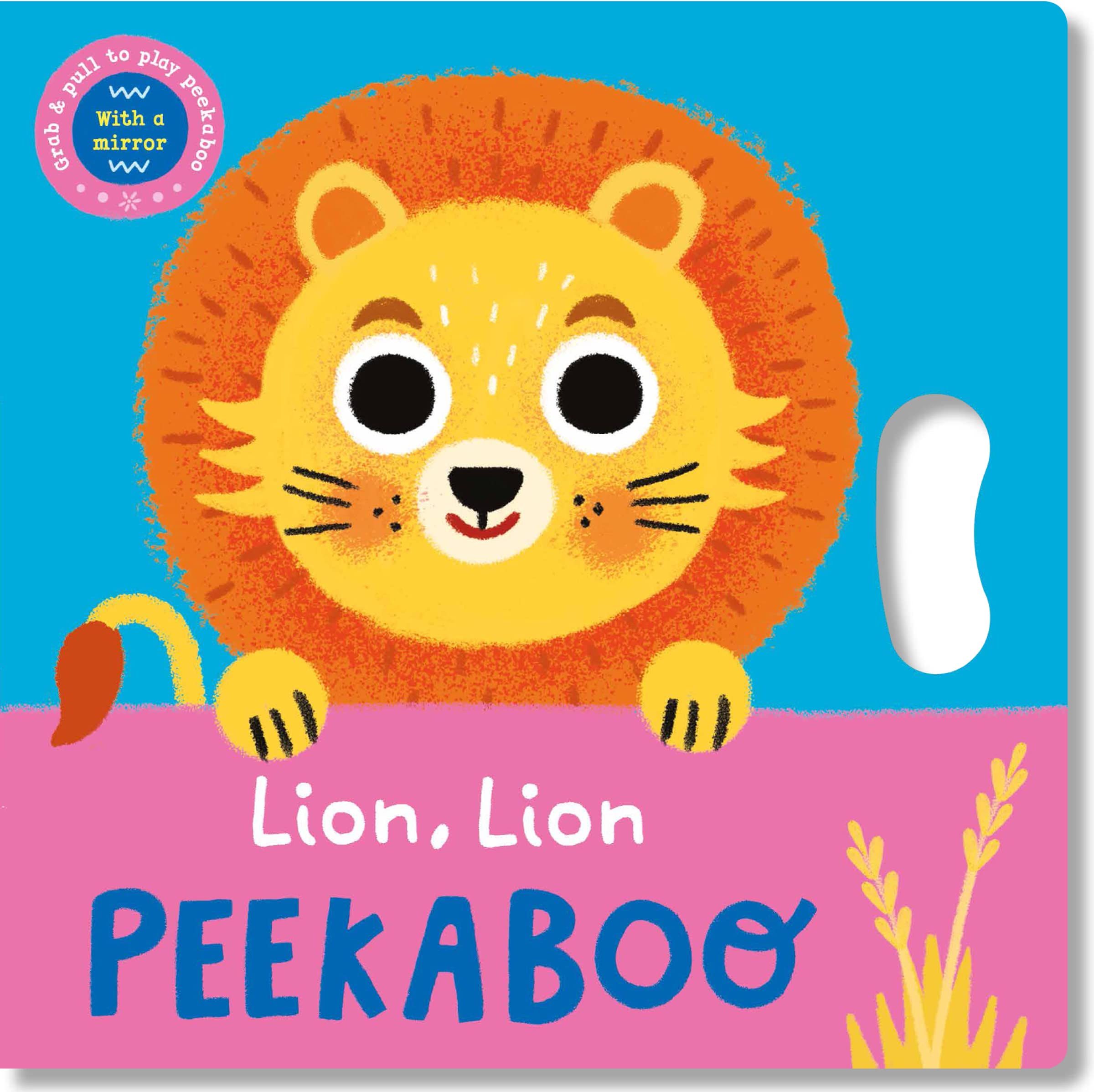 Lion, Lion Peekaboo (Peekaboo GrabandPull Books),New