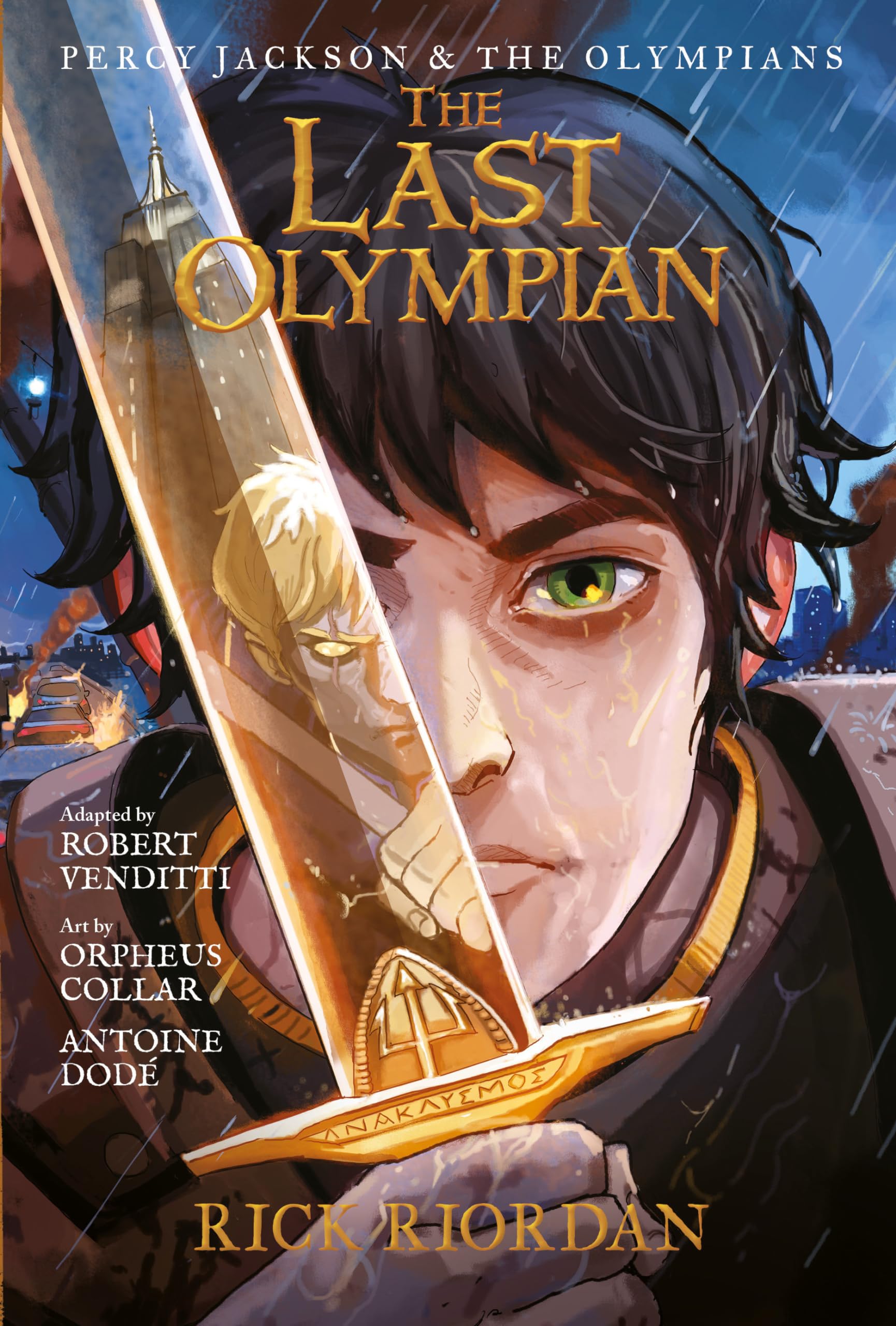 Percy Jackson And The Olympians: Last Olympian: The Graphic Novel, The (Percy Jackson & The Olympians),Used