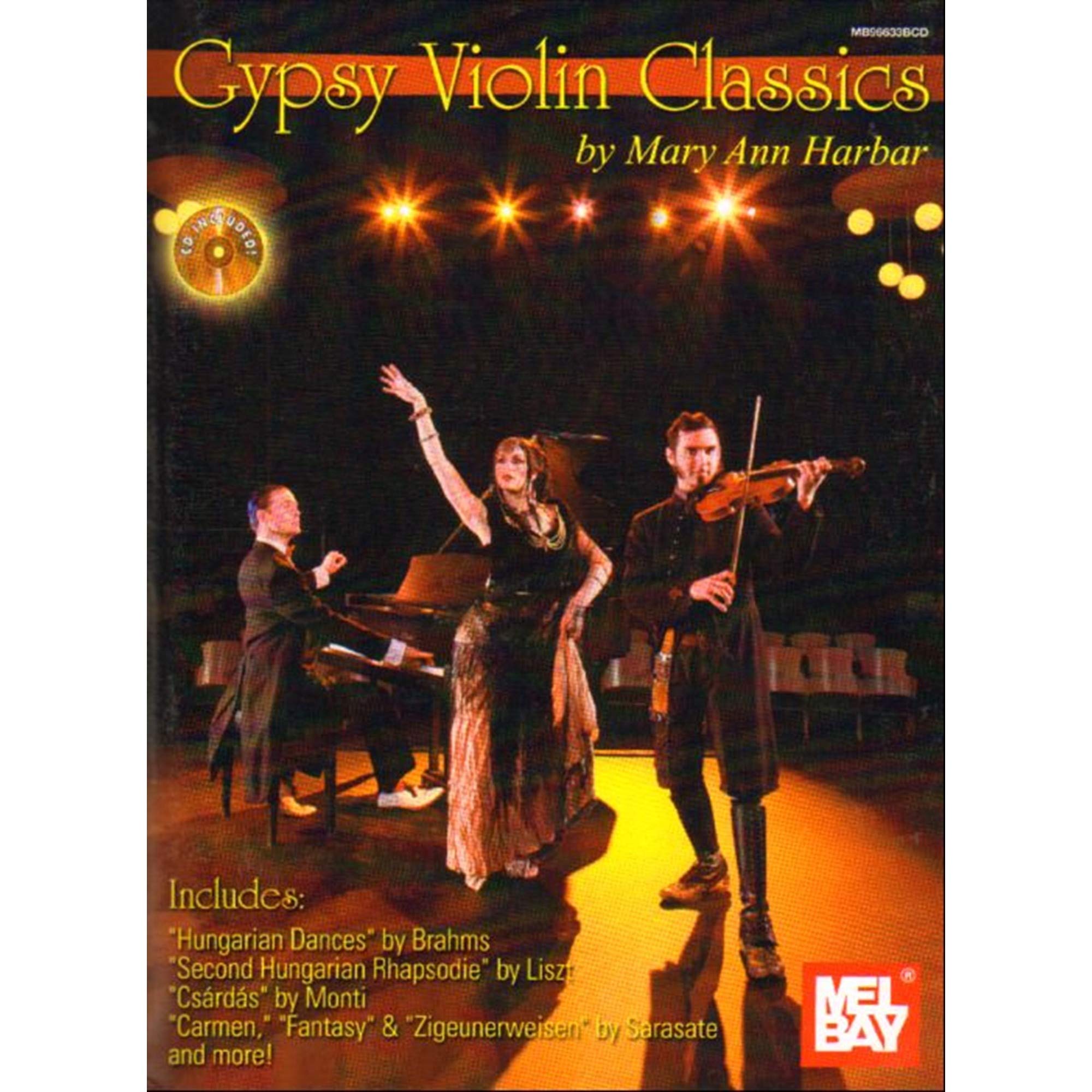 Gypsy Violin Classics Book/CD Set,Used