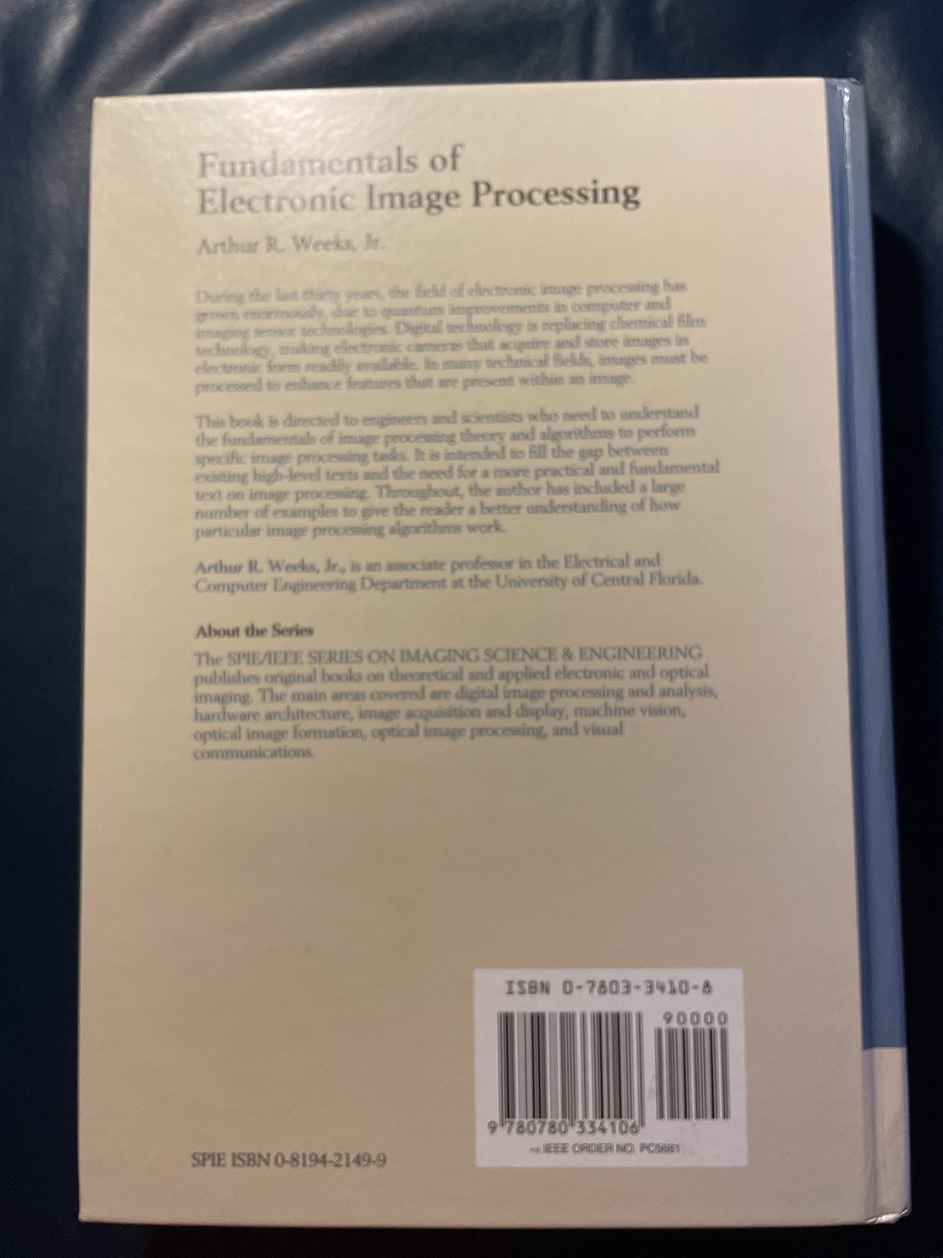 Fundamentals of Electronic Image Processing,Used