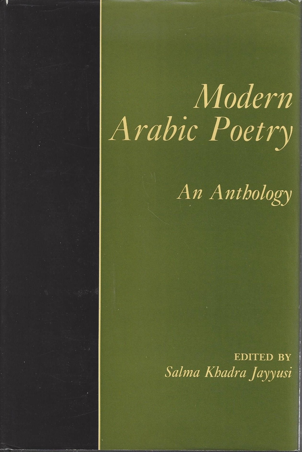Modern Arabic Poetry: An Anthology (English and Arabic Edition),Used