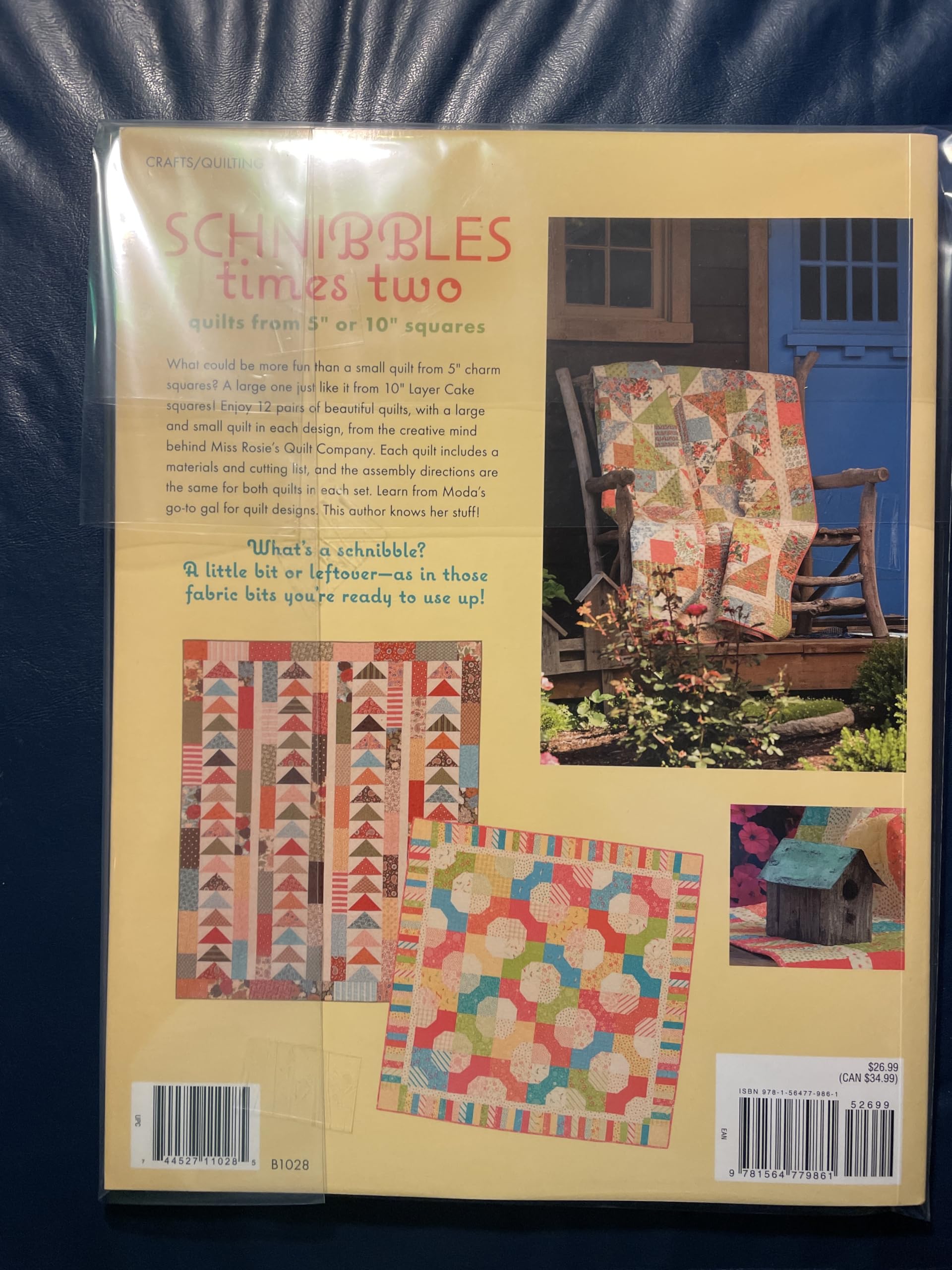 Schnibbles Times Two: Quilts from 5' or 10' Squares,New
