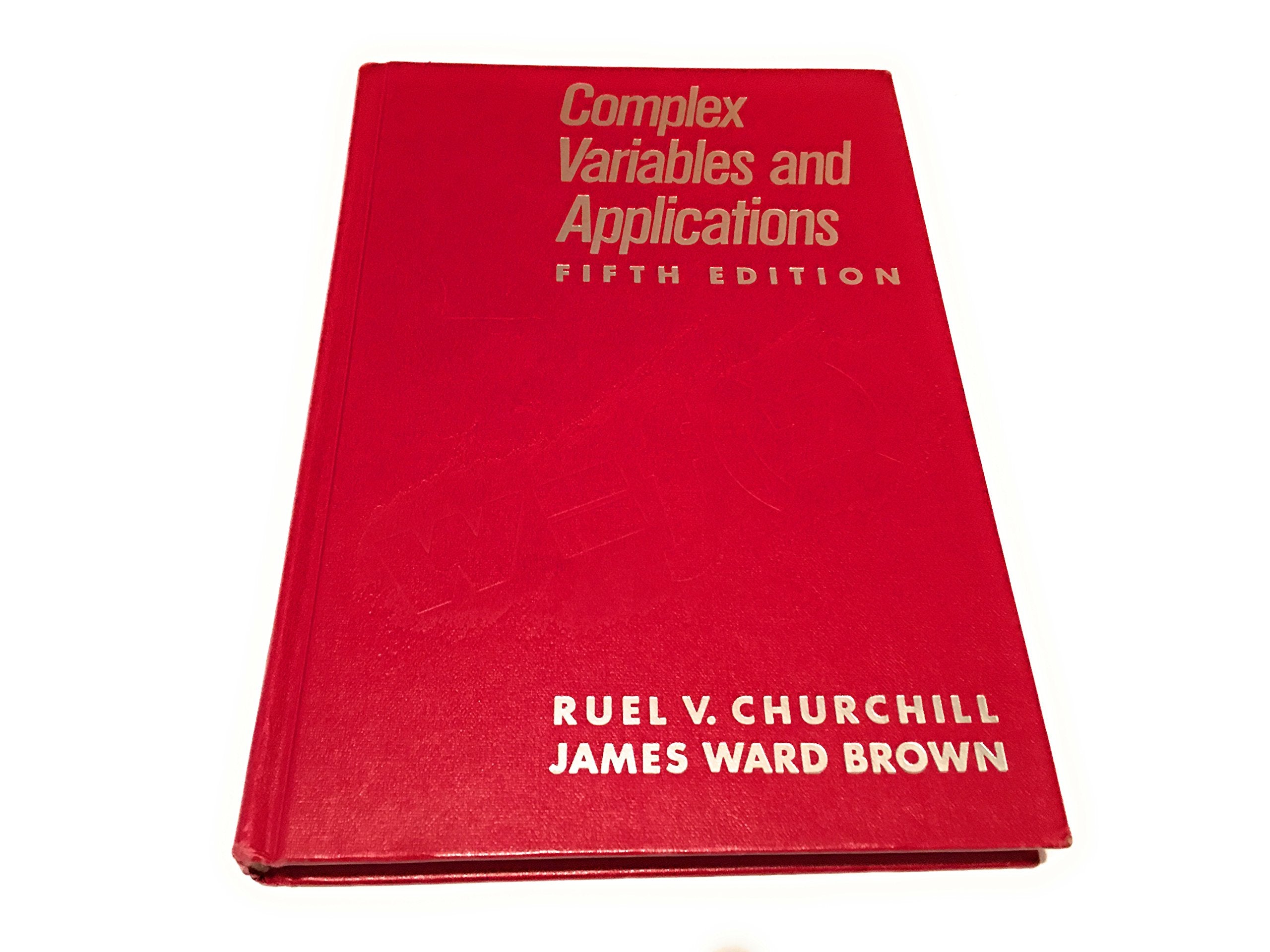 Complex Variables And Applications (Mcgrawhill Series In Higher Mathematics),New
