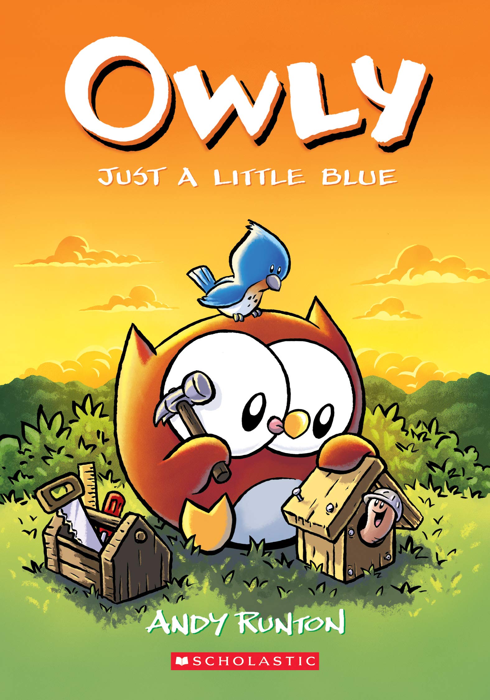 Just a Little Blue: A Graphic Novel (Owly #2) (2),Used